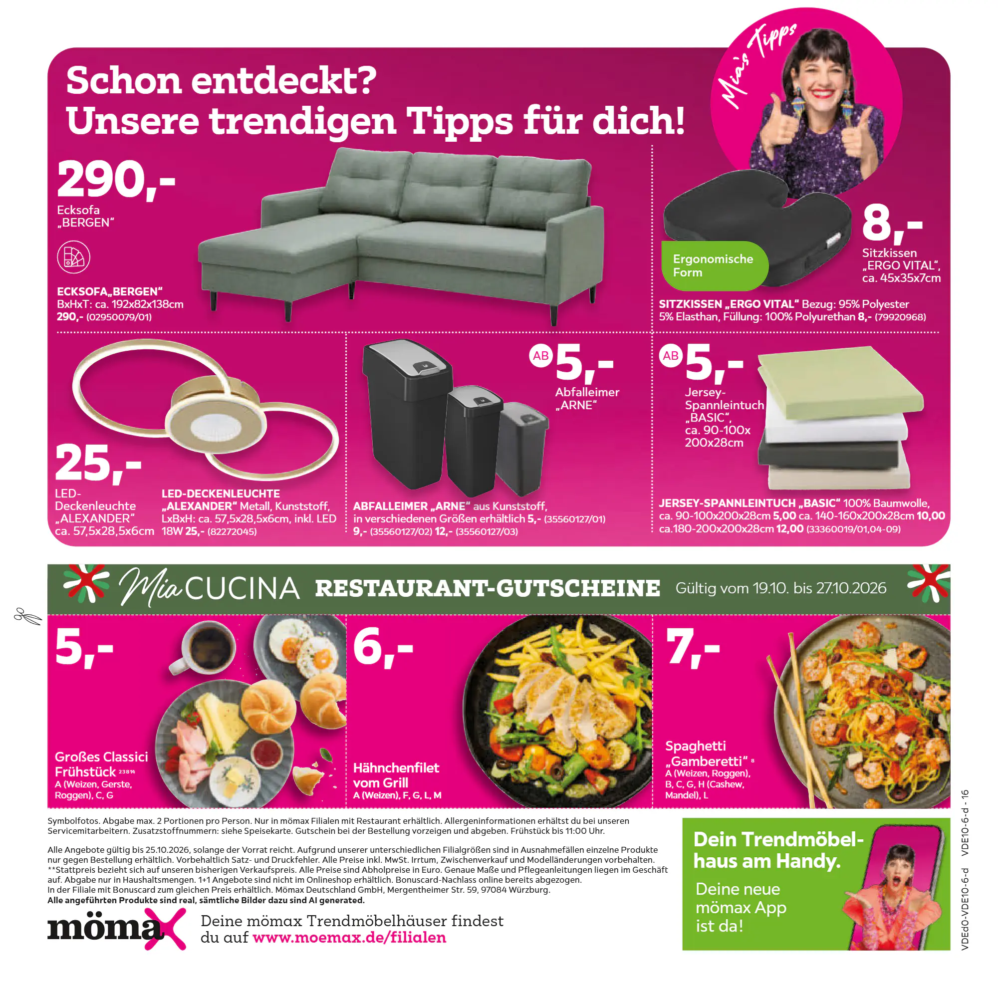 Mömax Prospekt (ab 19.10.2026) zum Blättern - Seite 16