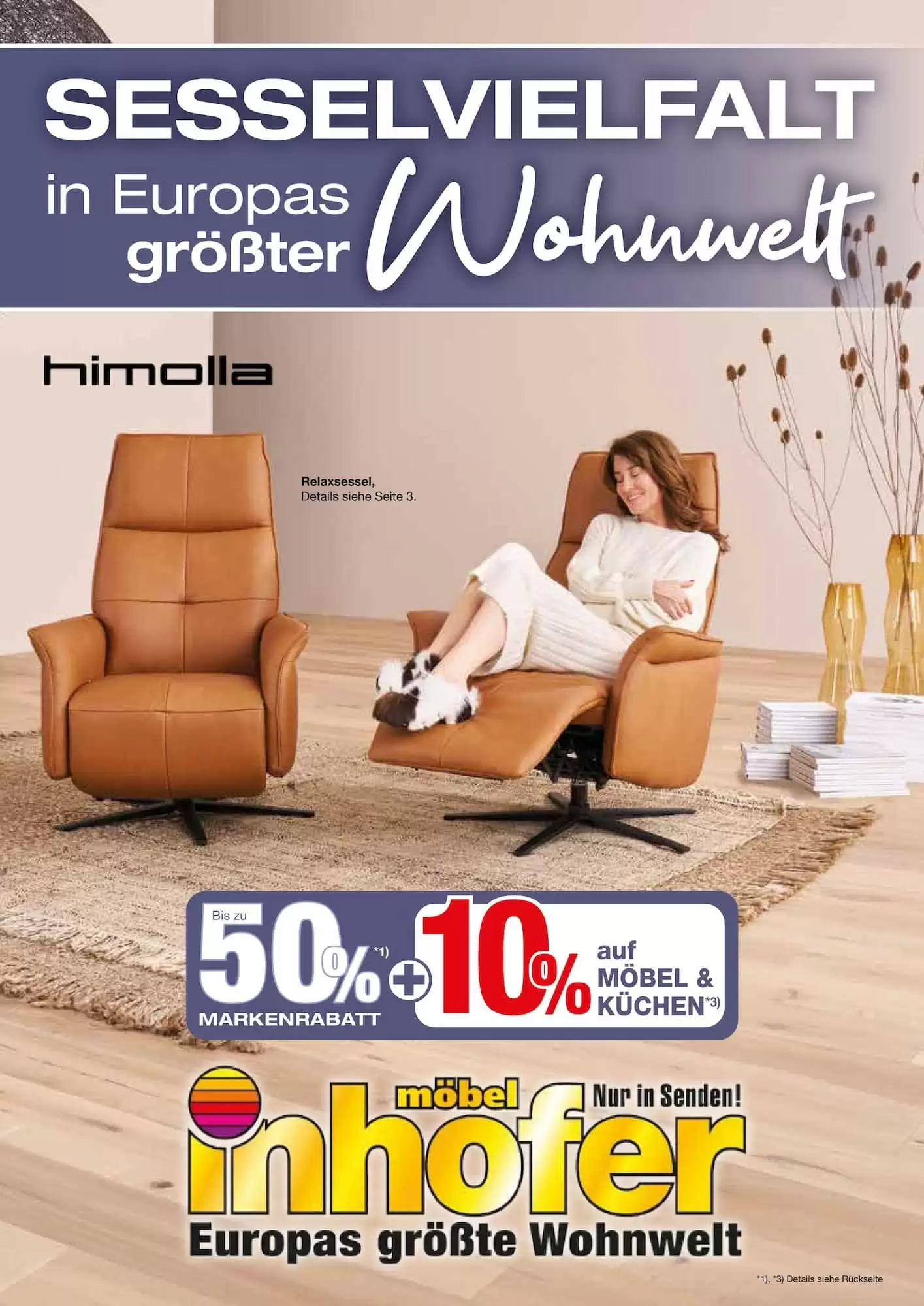 Möbel Inhofer Prospekt (ab 20.10.2026) zum Blättern - Seite 1