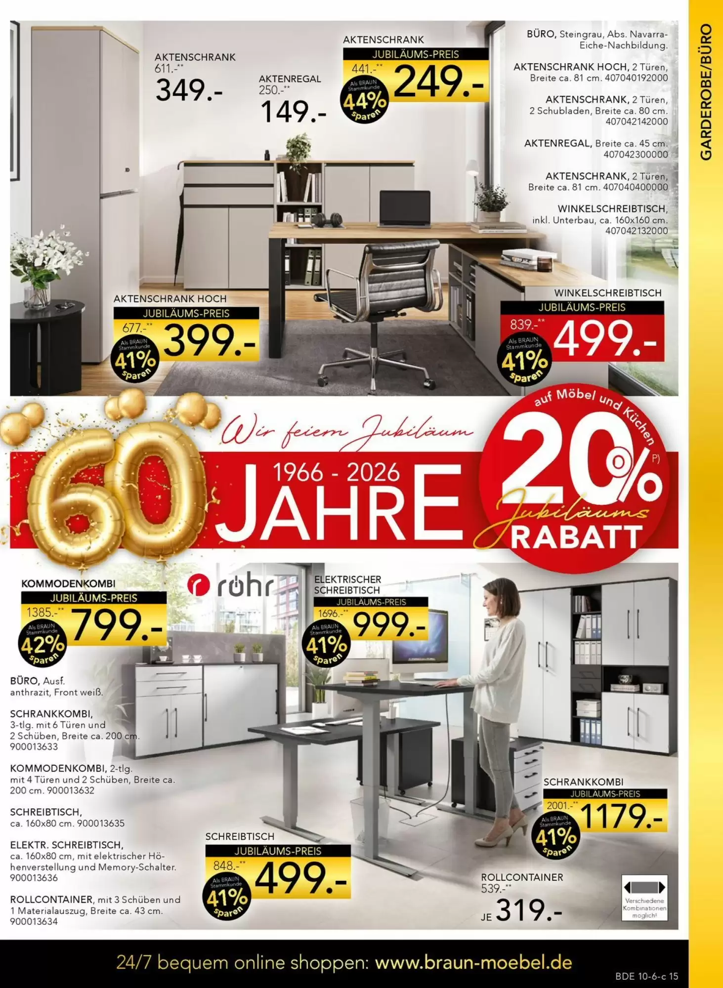 Möbel Braun Prospekt (ab 20.10.2026) zum Blättern - Seite 15