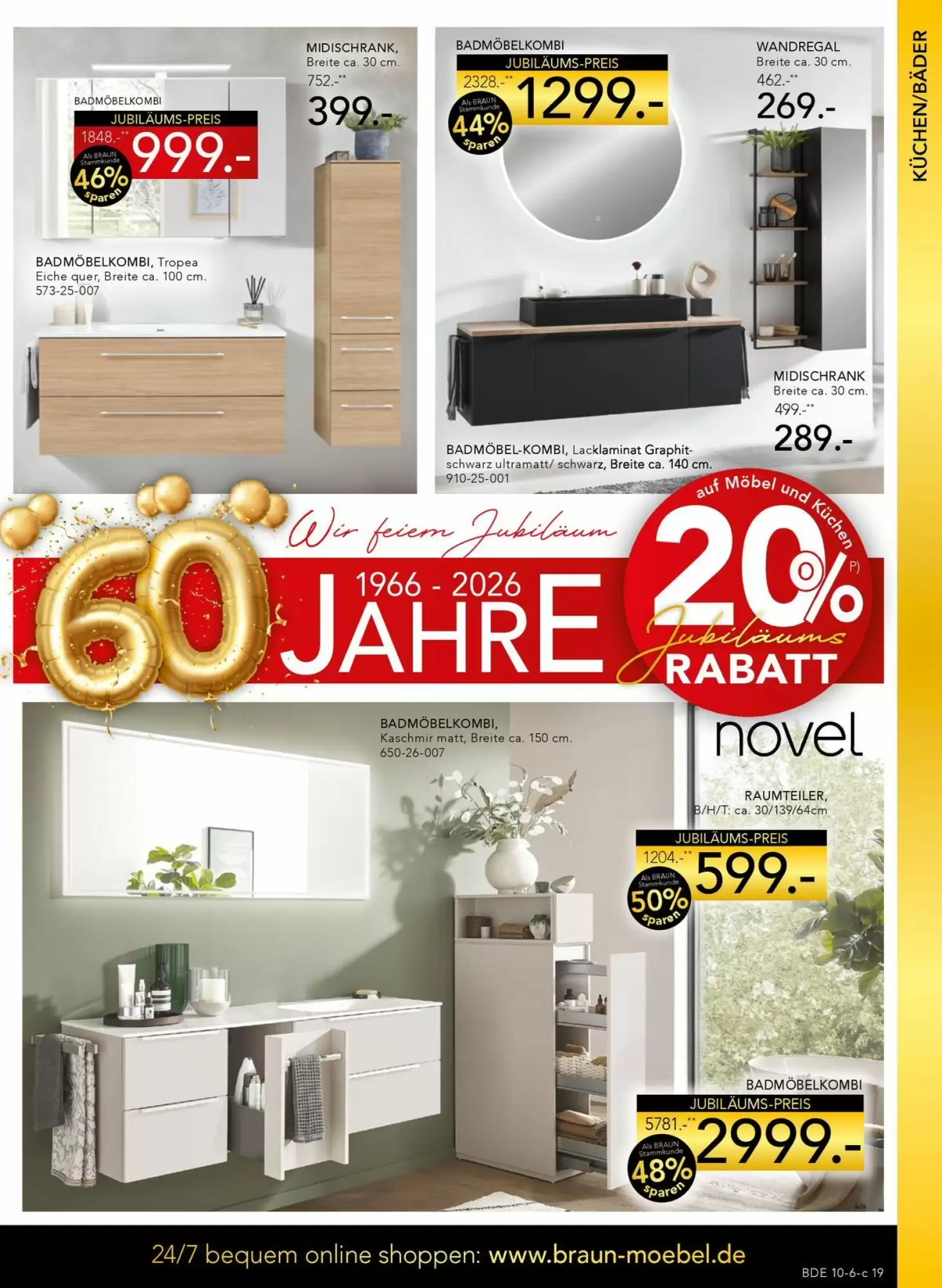 Möbel Braun Prospekt (ab 20.10.2026) zum Blättern - Seite 19
