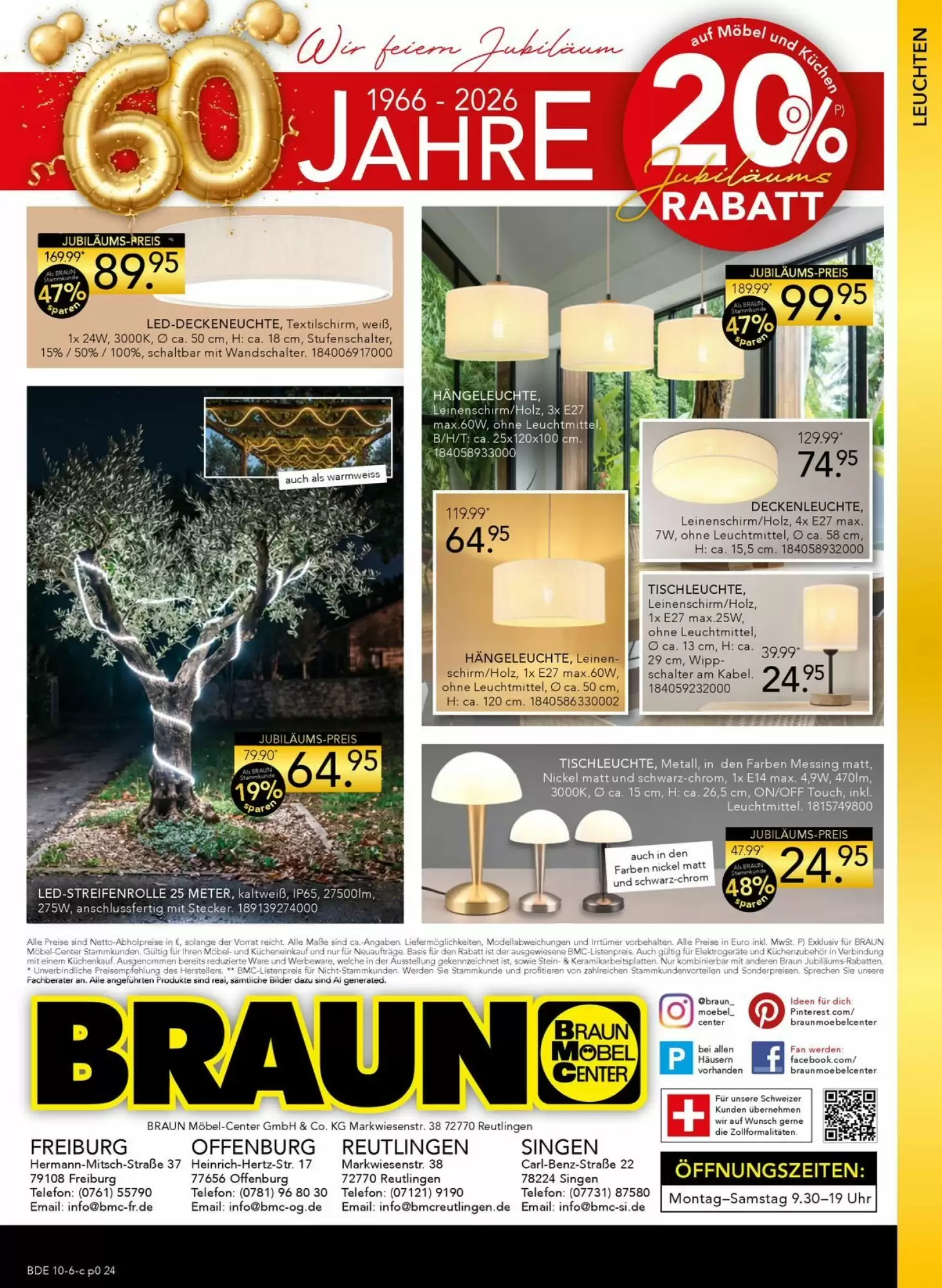 Möbel Braun Prospekt (ab 20.10.2026) zum Blättern - Seite 24