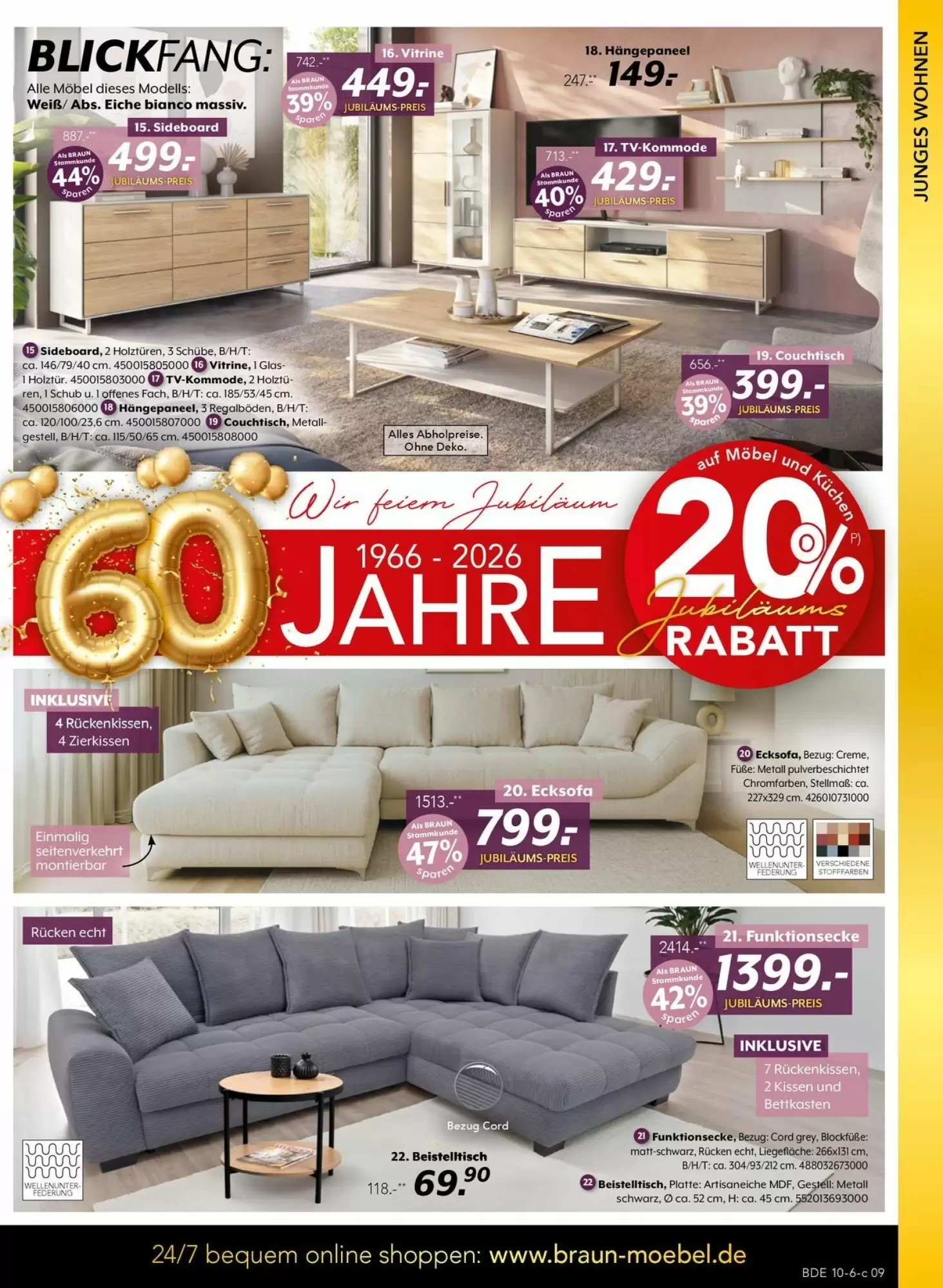 Möbel Braun Prospekt (ab 20.10.2026) zum Blättern - Seite 9