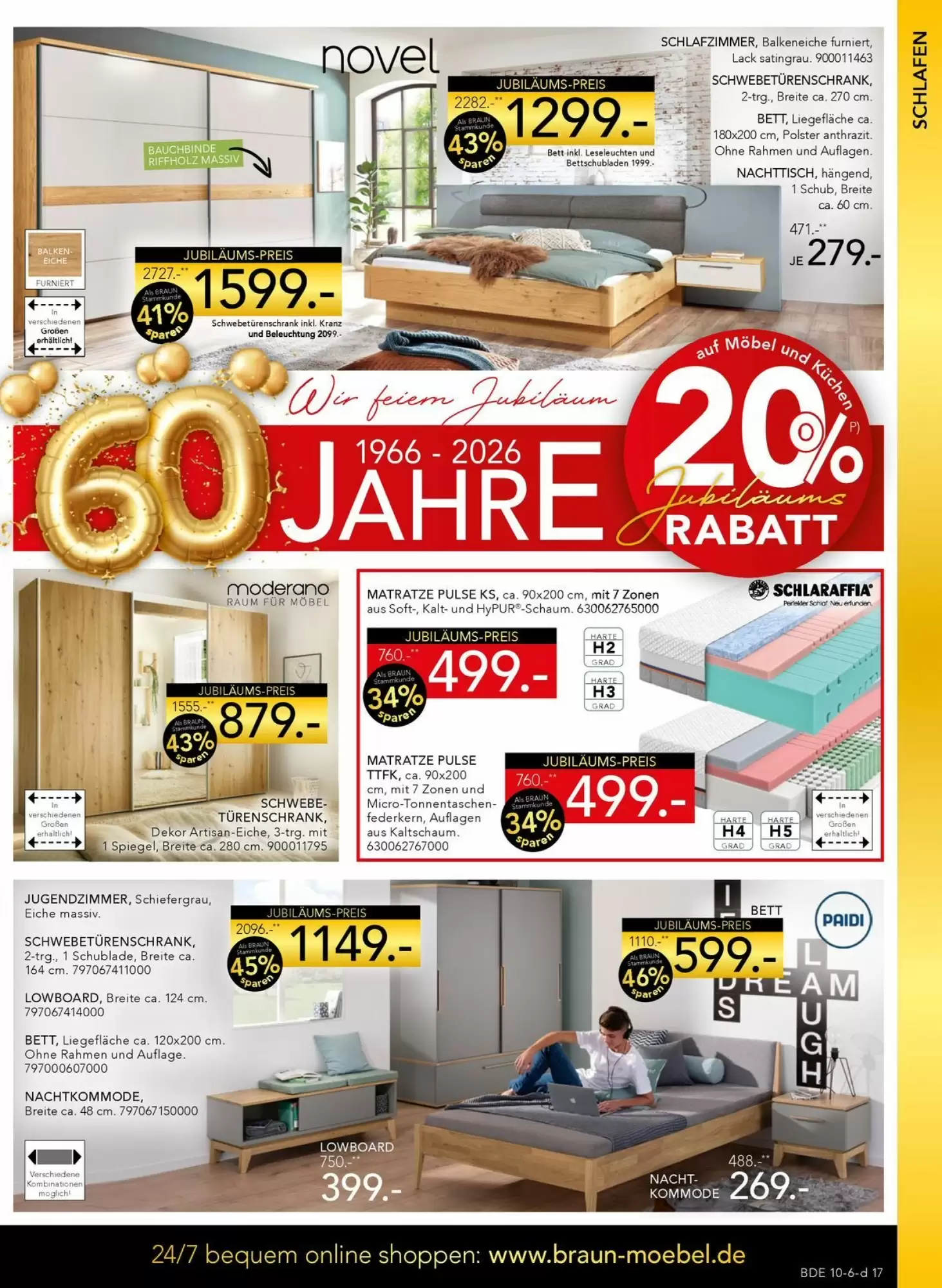 Möbel Braun Prospekt (ab 20.10.2026) zum Blättern - Seite 17