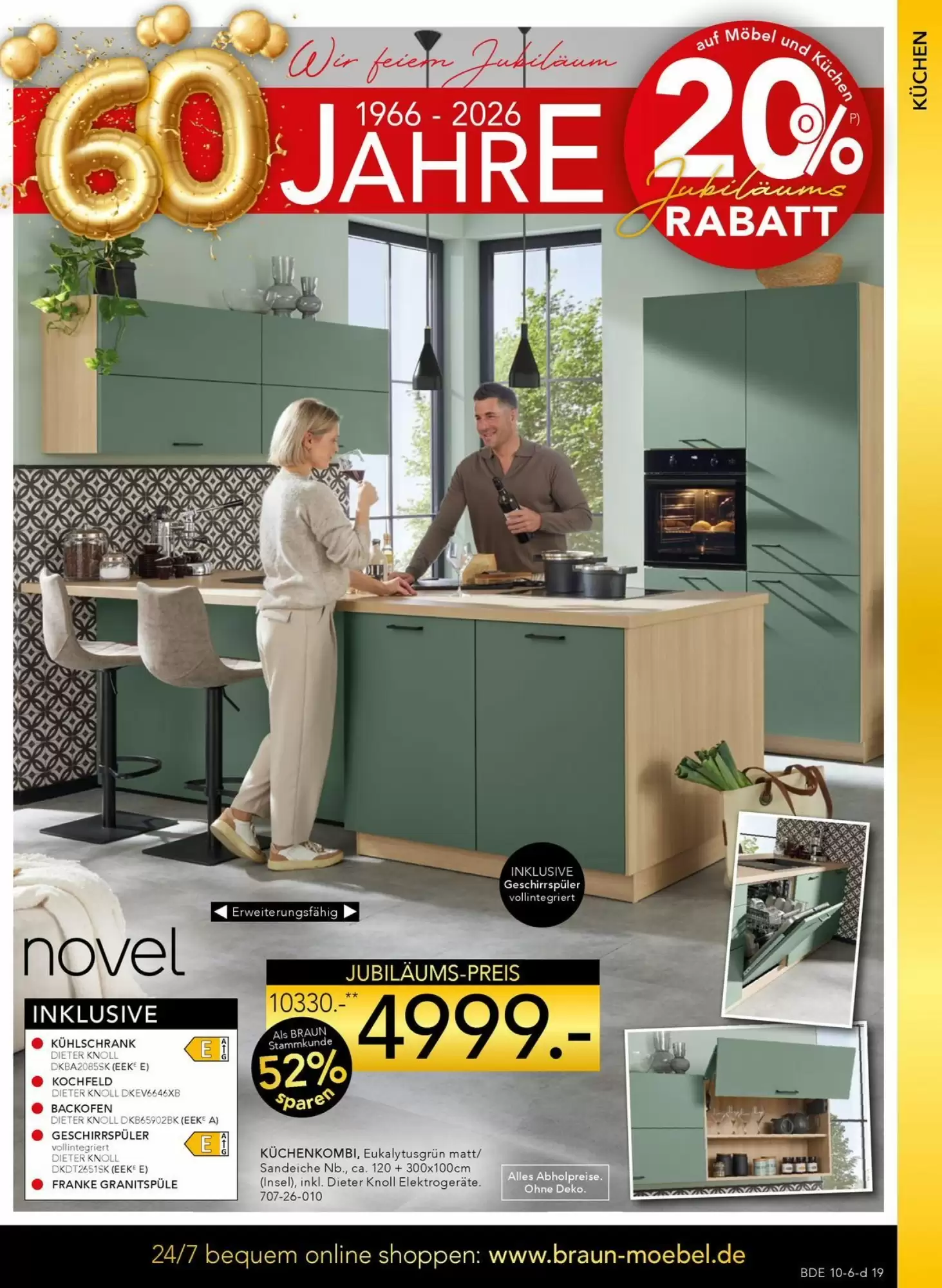 Möbel Braun Prospekt (ab 20.10.2026) zum Blättern - Seite 19