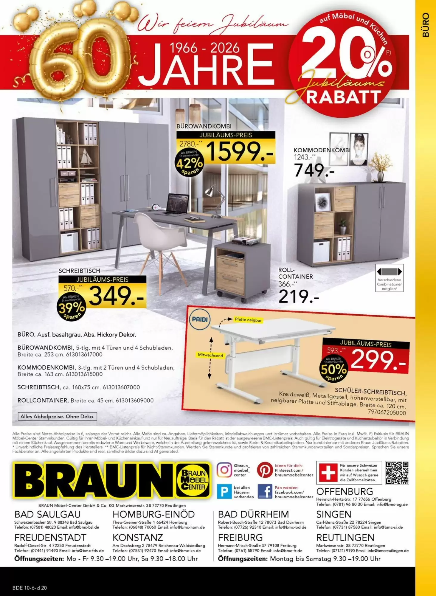 Möbel Braun Prospekt (ab 20.10.2026) zum Blättern - Seite 20