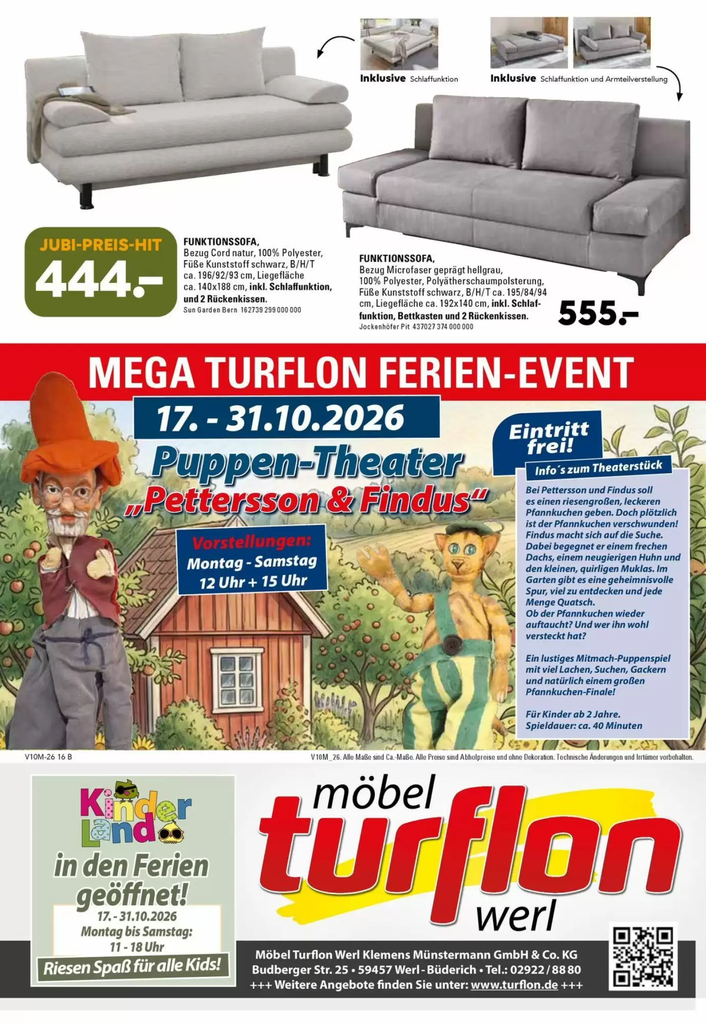 Möbel Turflon Prospekt (ab 20.10.2026) zum Blättern - Seite 16