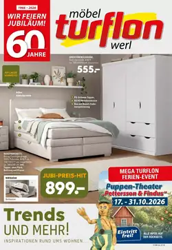Möbel Turflon Prospekt (ab 20.10.2026) zum Blättern