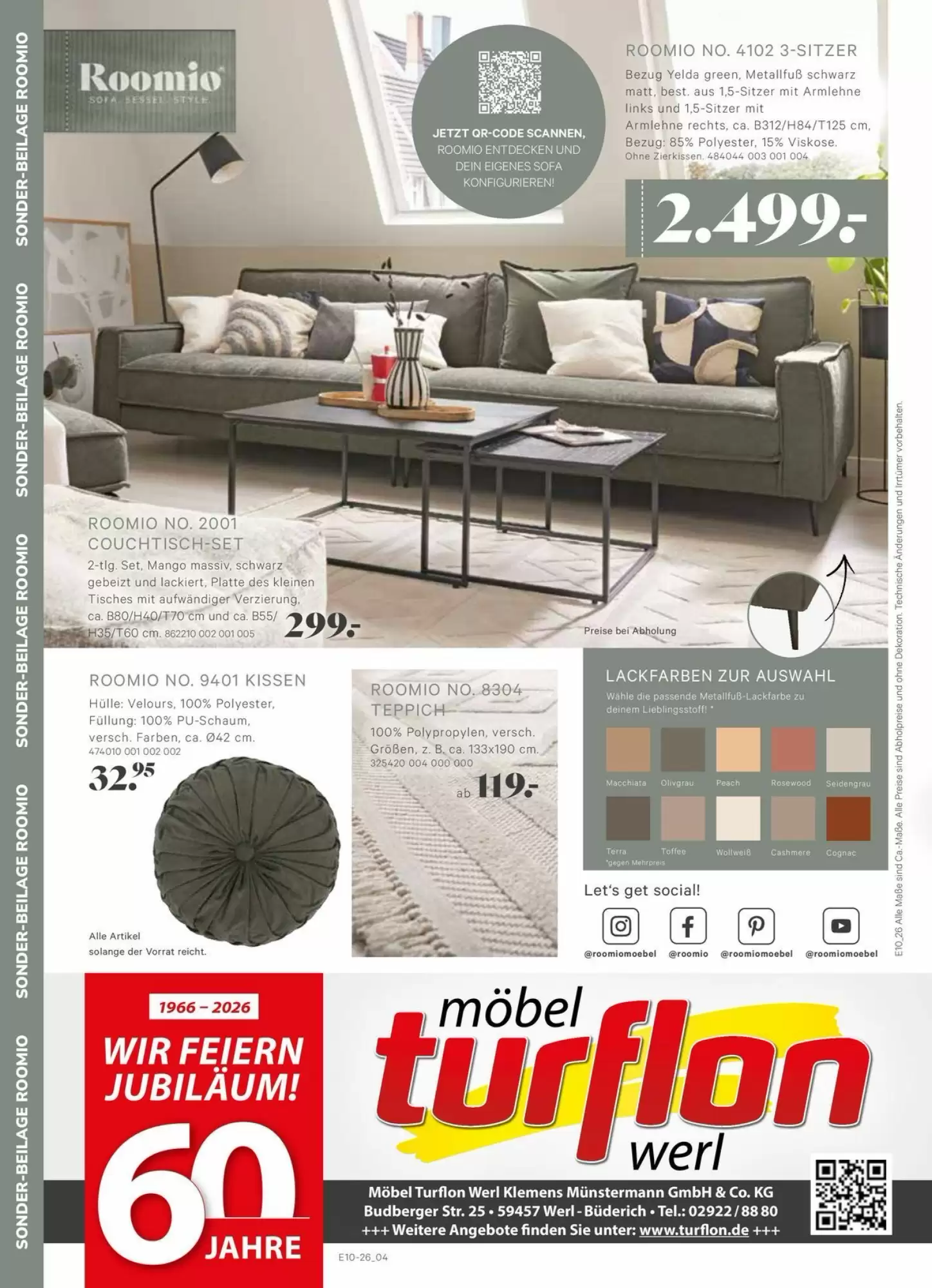 Möbel Turflon Prospekt (ab 20.10.2026) zum Blättern - Seite 20
