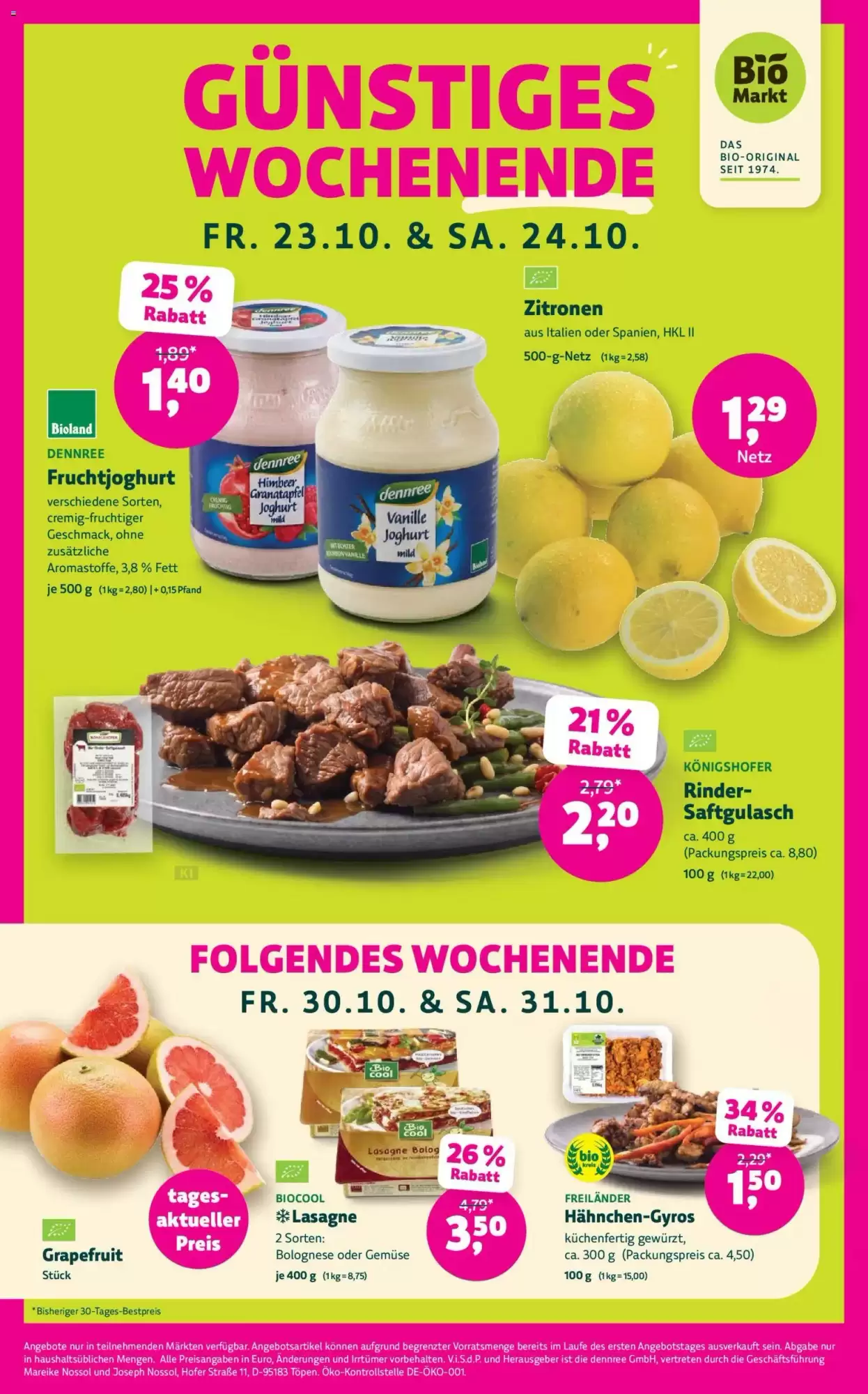 Biomarkt Prospekt (ab 21.10.2026) zum Blättern - Seite 4