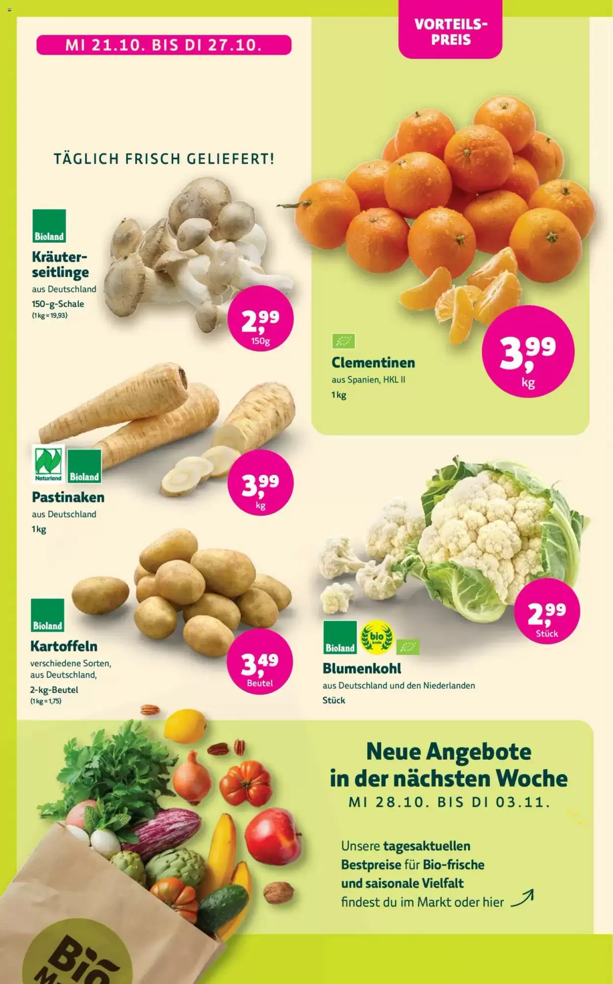 Biomarkt Prospekt (ab 21.10.2026) zum Blättern - Seite 6