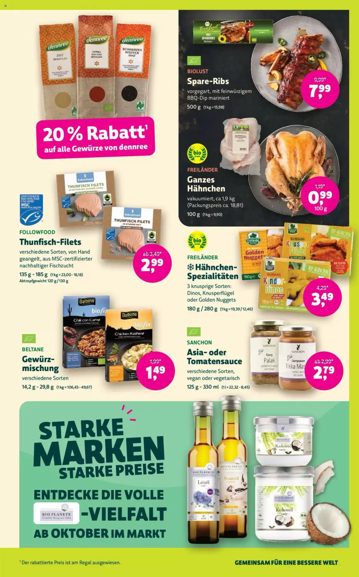 Denns BioMarkt Prospekt (ab 21.10.2026) zum Blättern - Seite 11
