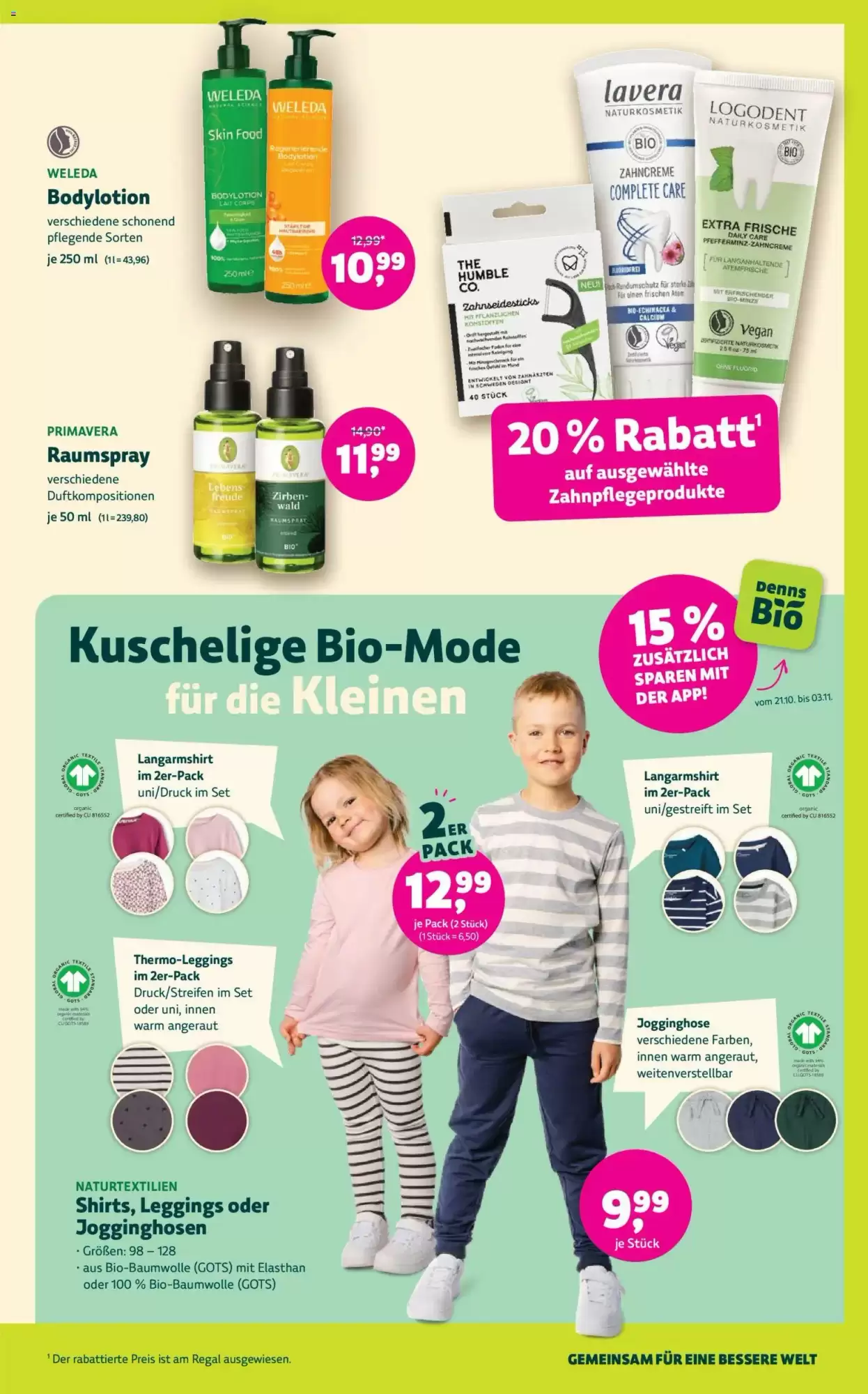 Denns BioMarkt Prospekt (ab 21.10.2026) zum Blättern - Seite 13