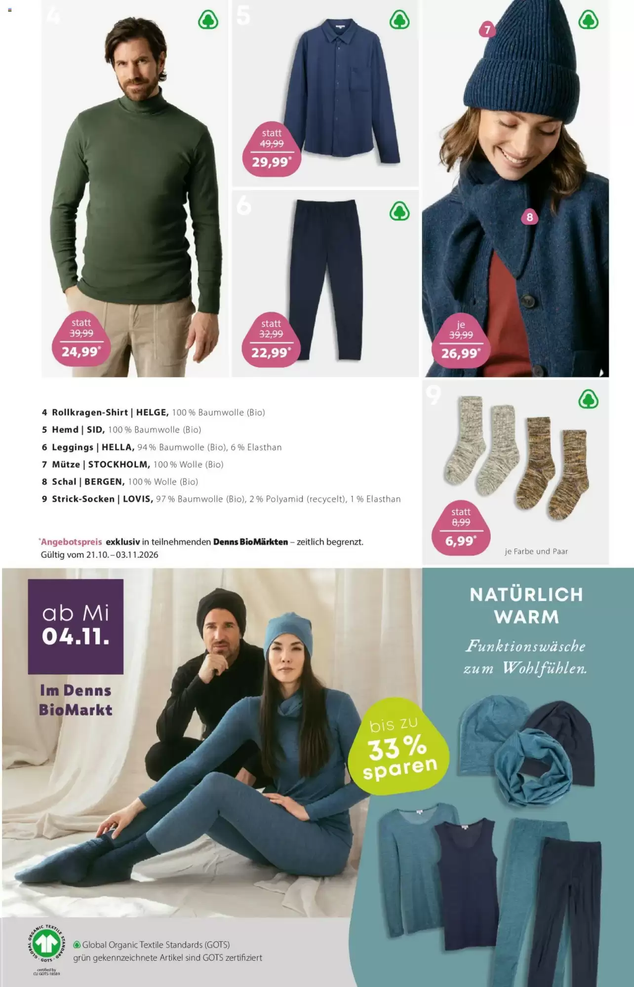 Denns BioMarkt Prospekt (ab 21.10.2026) zum Blättern - Seite 15