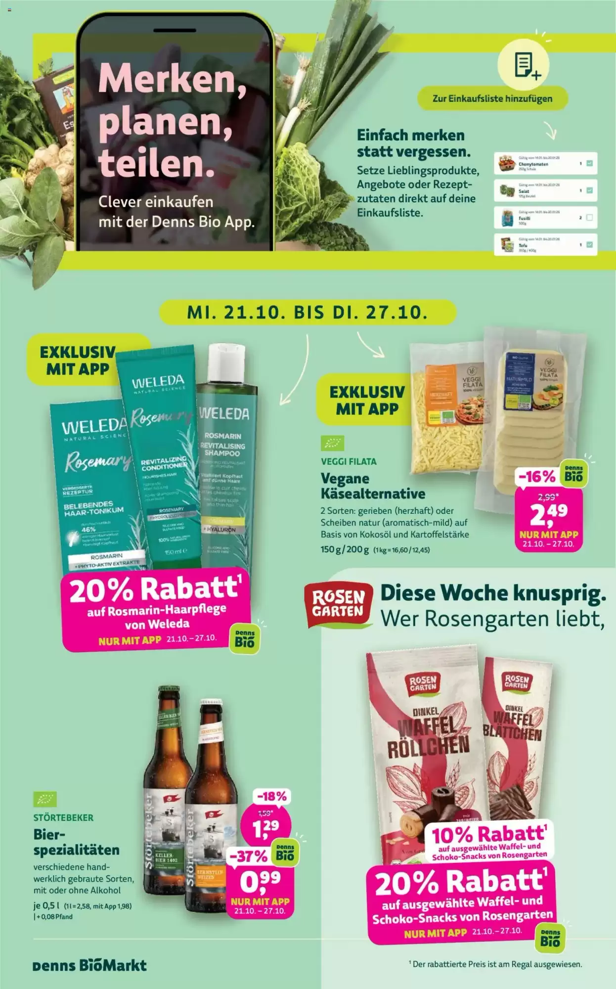 Denns BioMarkt Prospekt (ab 21.10.2026) zum Blättern - Seite 2