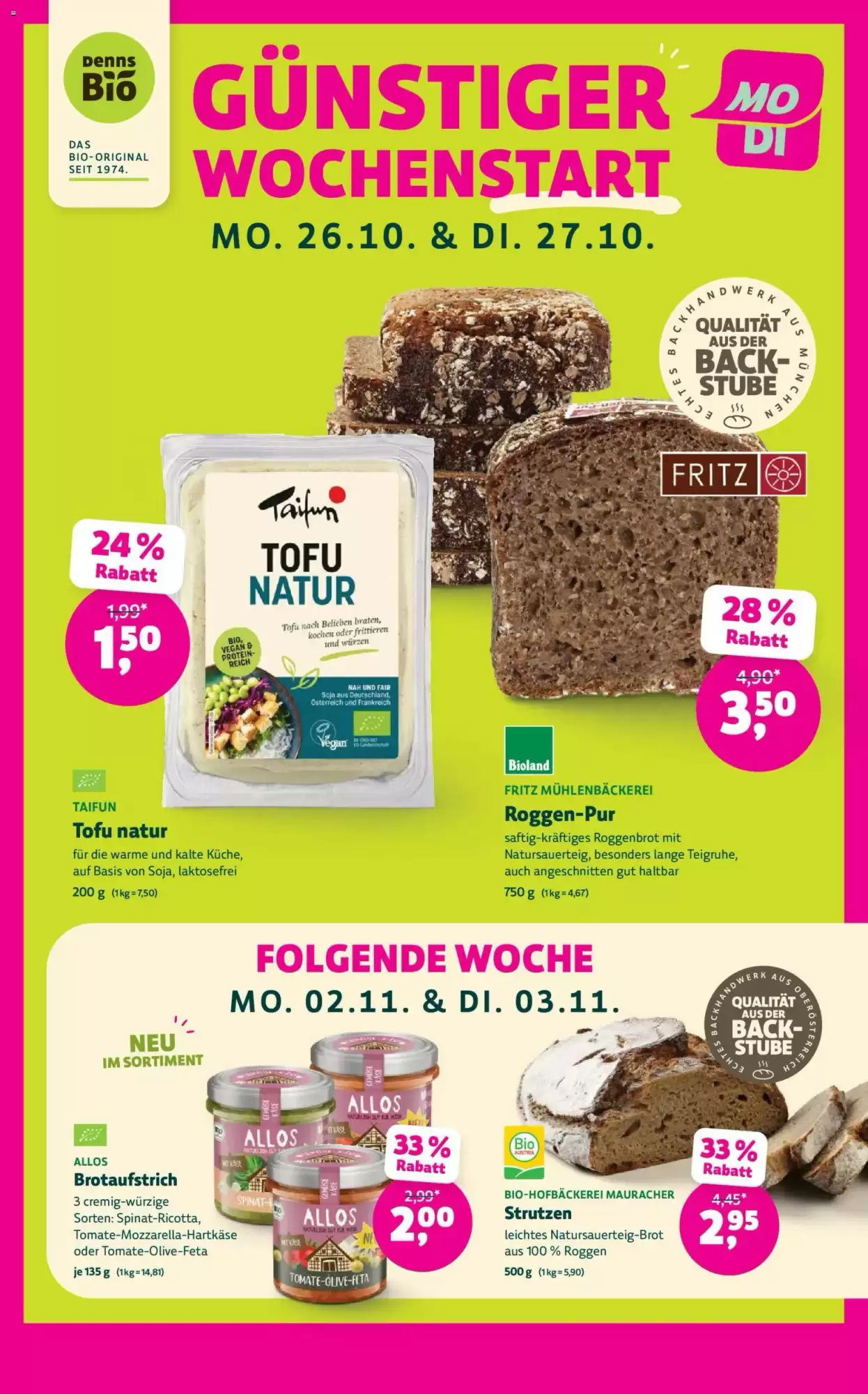 Denns BioMarkt Prospekt (ab 21.10.2026) zum Blättern - Seite 5