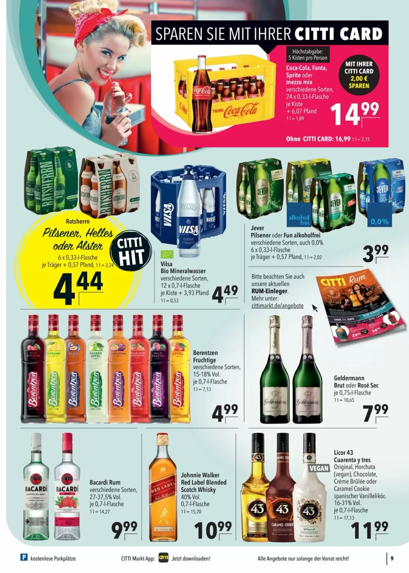 CITTI Markt Prospekt (ab 21.10.2026) zum Blättern - Seite 9