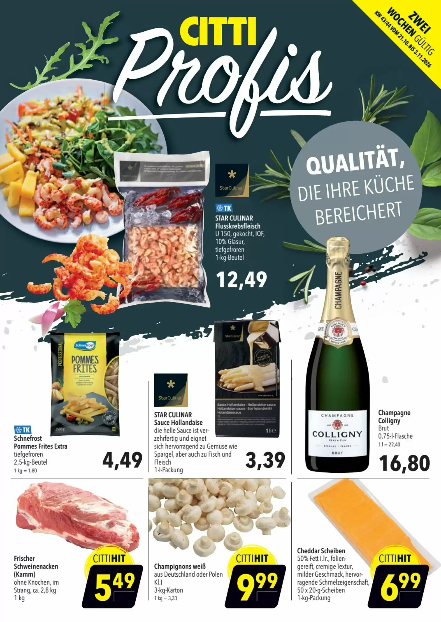 CITTI Markt Prospekt (ab 21.10.2026) zum Blättern - Seite 1