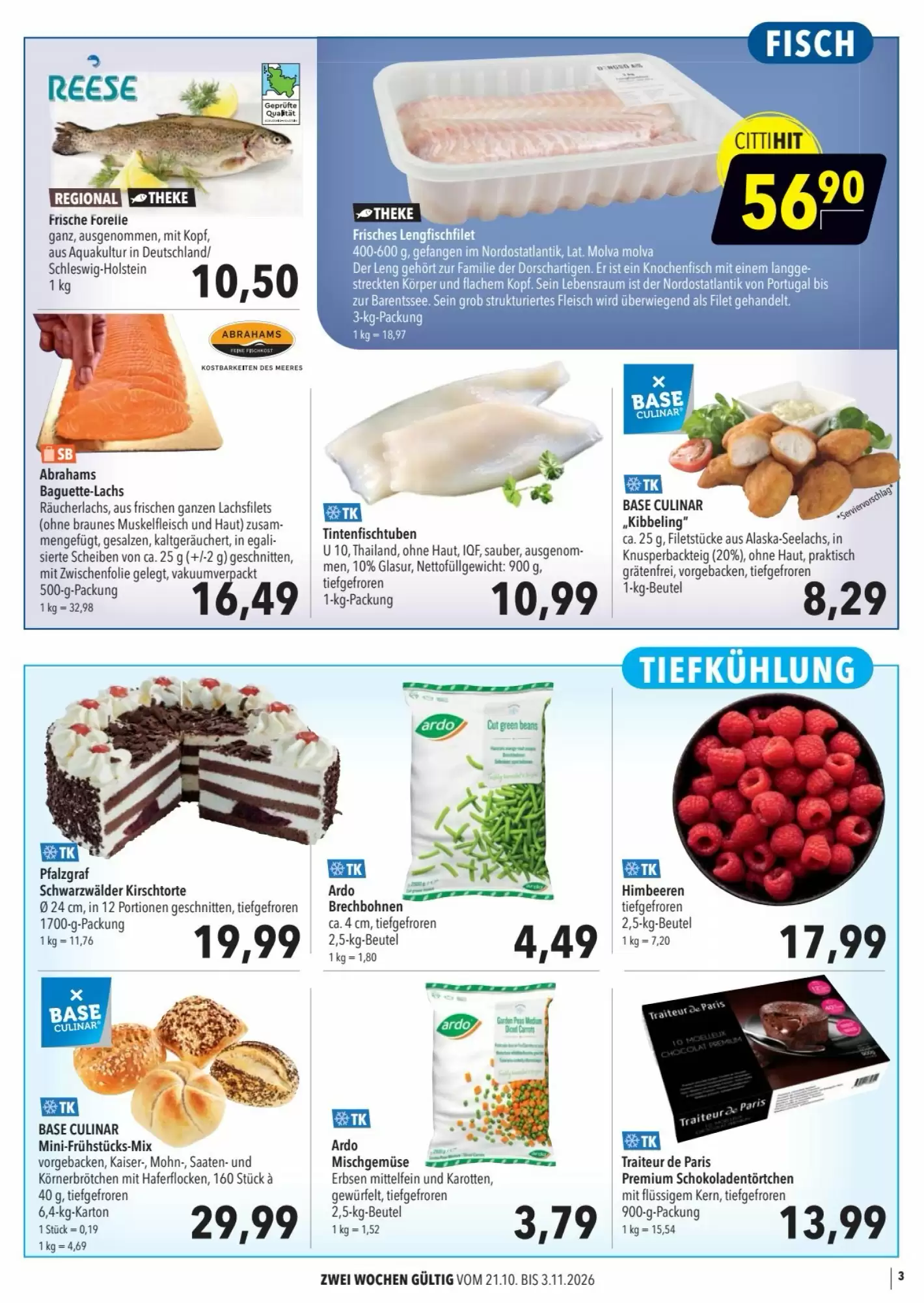 CITTI Markt Prospekt (ab 21.10.2026) zum Blättern - Seite 3
