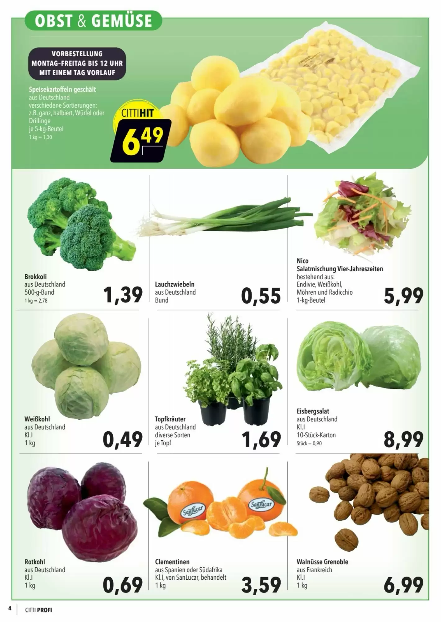 CITTI Markt Prospekt (ab 21.10.2026) zum Blättern - Seite 4