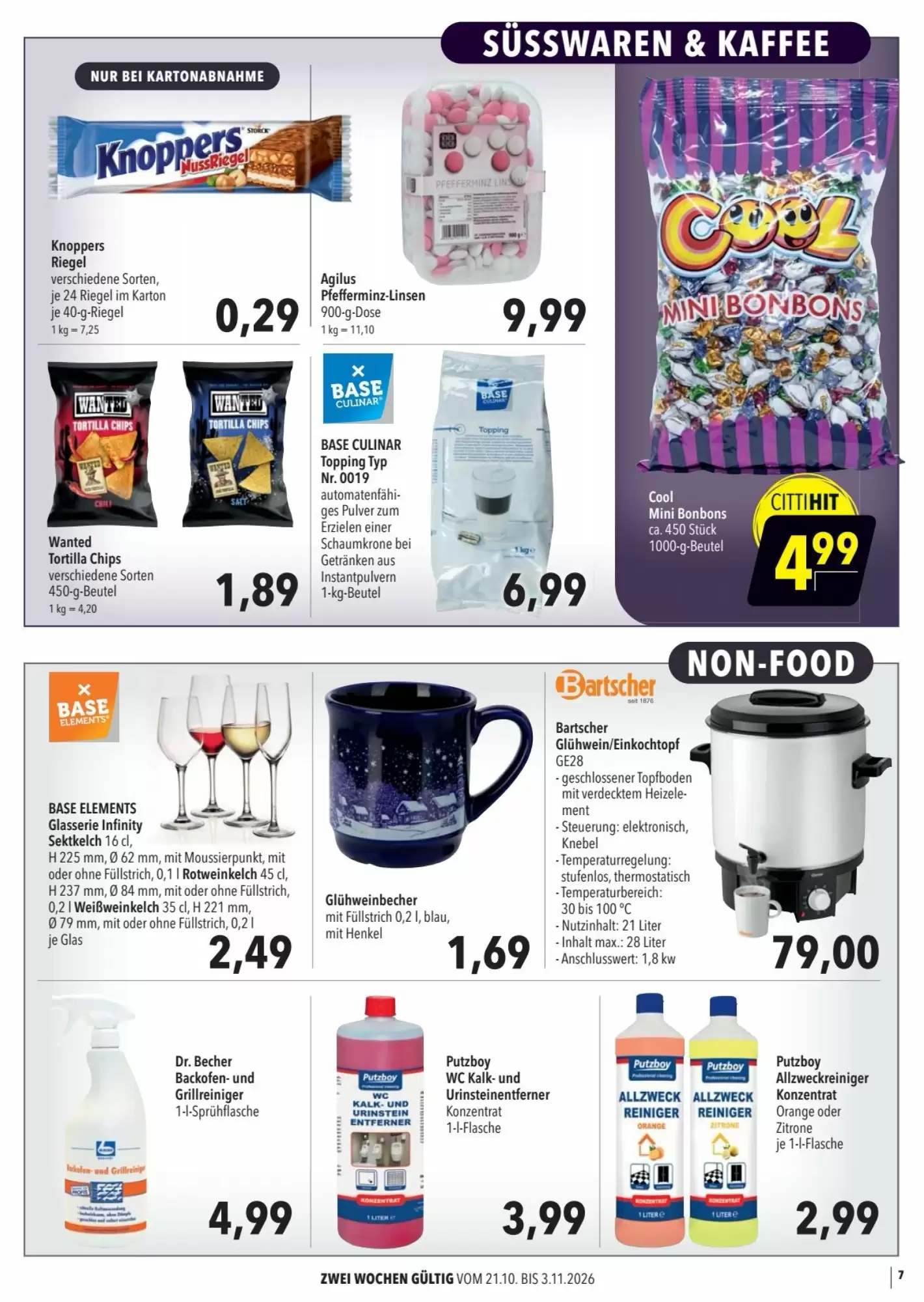 CITTI Markt Prospekt (ab 21.10.2026) zum Blättern - Seite 7