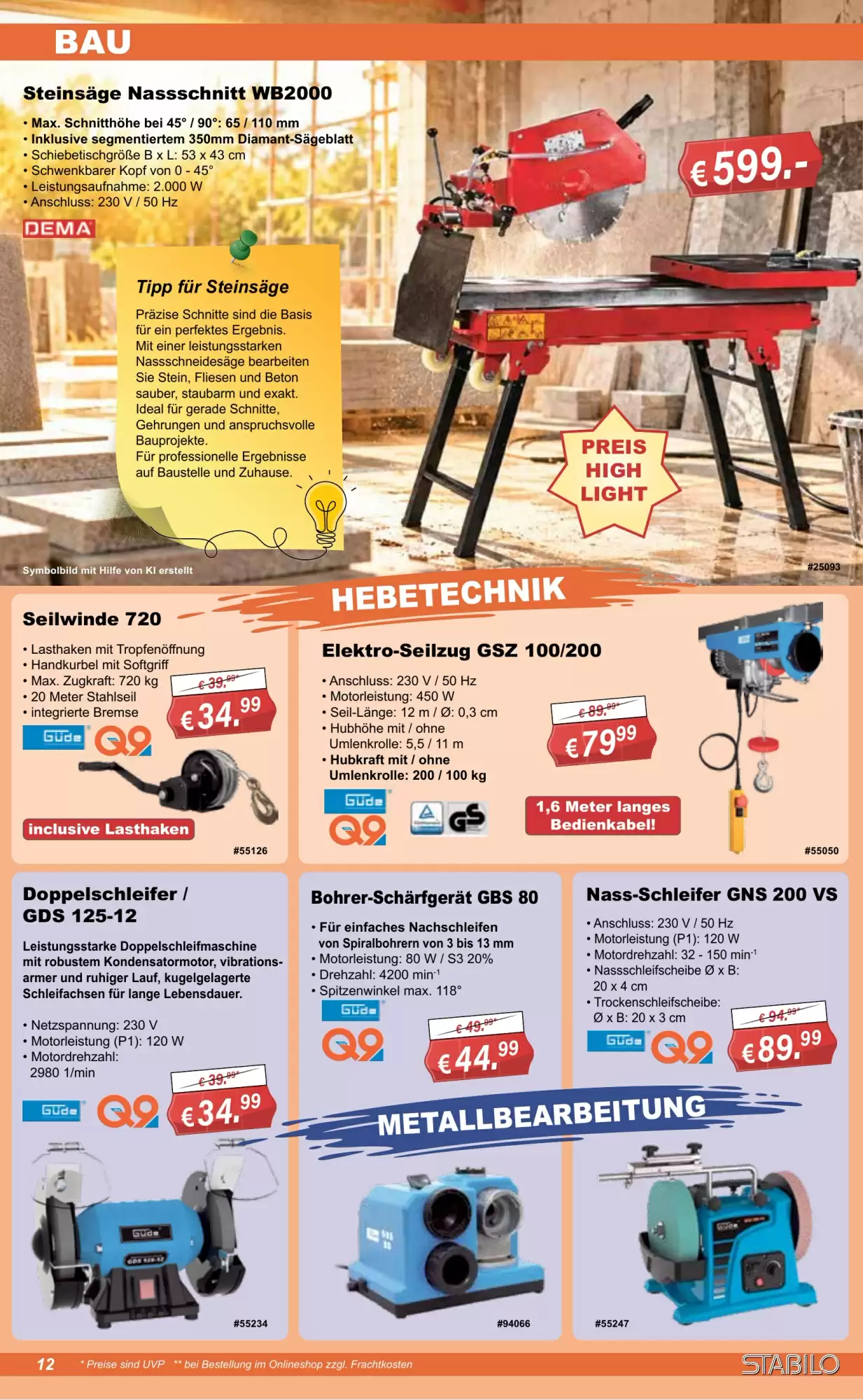 Stabilo Fachmarkt Prospekt (ab 21.10.2026) zum Blättern - Seite 12