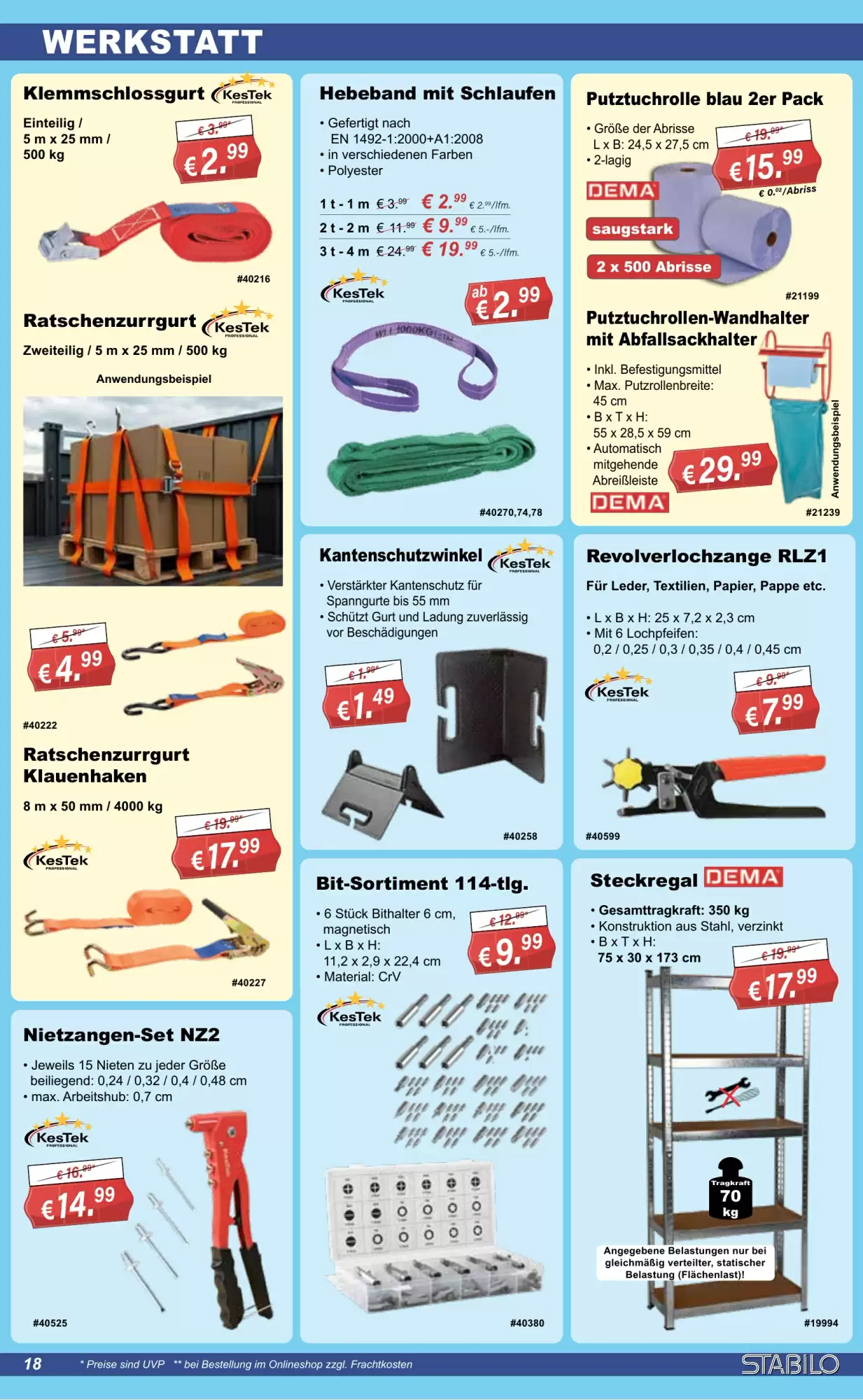 Stabilo Fachmarkt Prospekt (ab 21.10.2026) zum Blättern - Seite 18