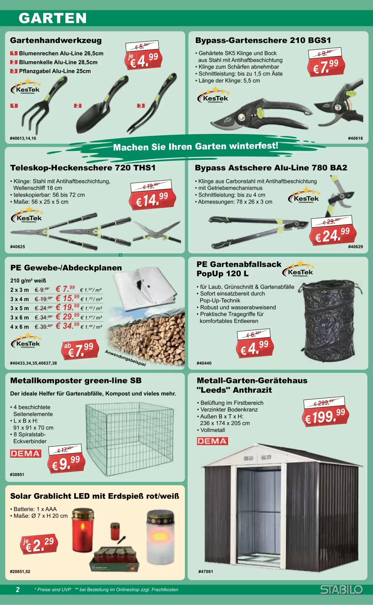 Stabilo Fachmarkt Prospekt (ab 21.10.2026) zum Blättern - Seite 2