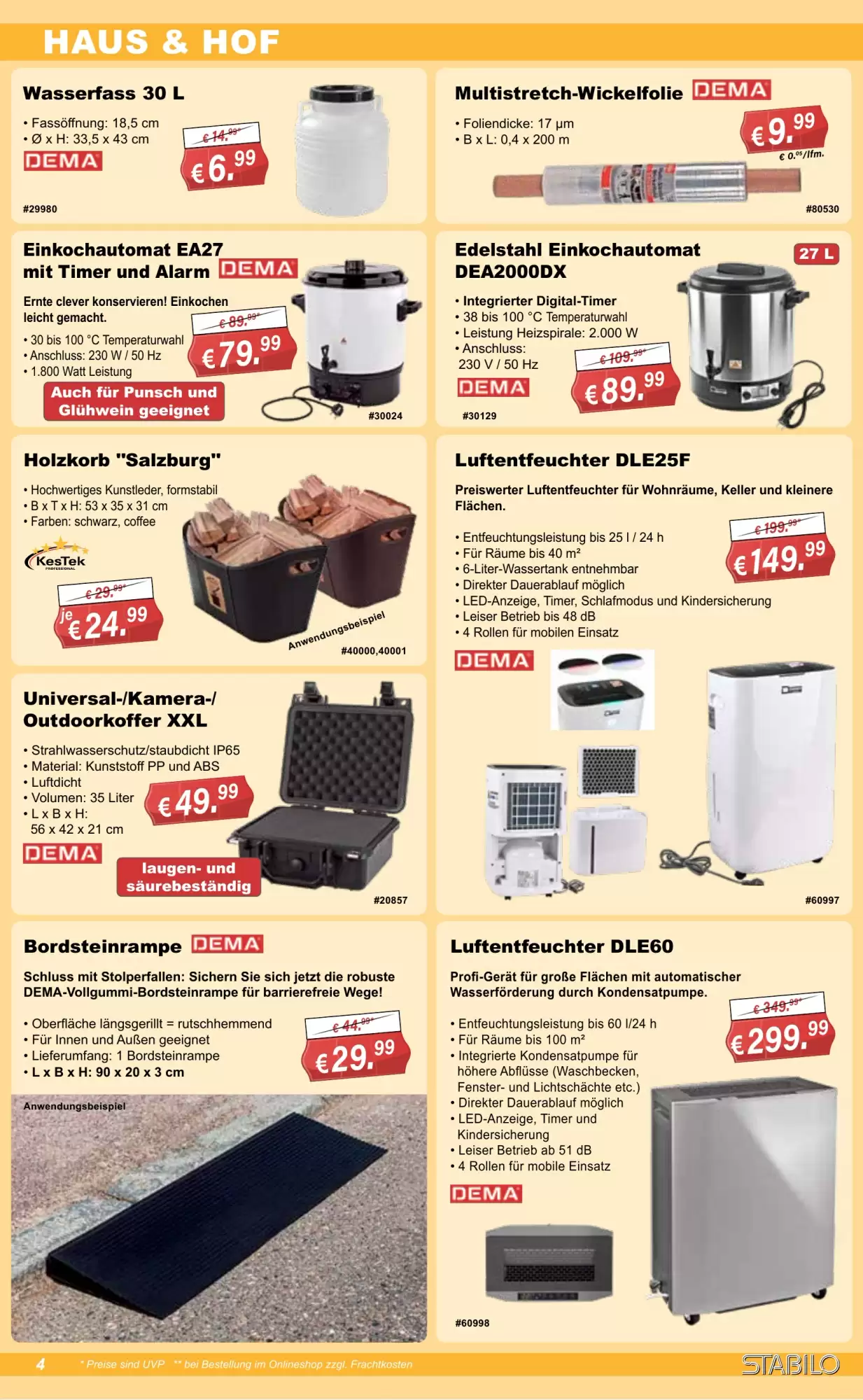 Stabilo Fachmarkt Prospekt (ab 21.10.2026) zum Blättern - Seite 4