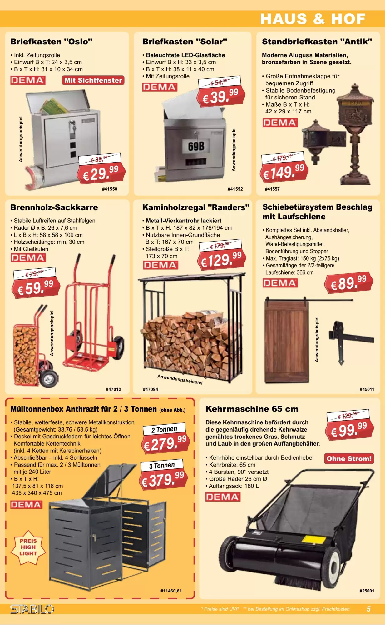Stabilo Fachmarkt Prospekt (ab 21.10.2026) zum Blättern - Seite 5