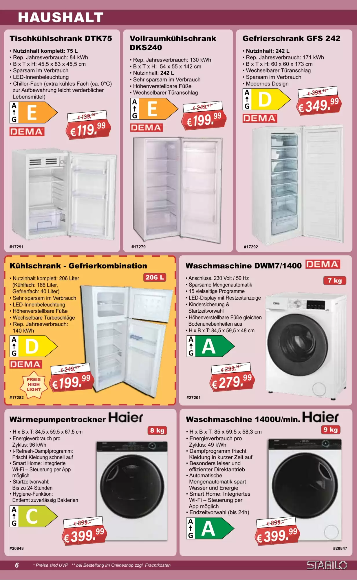 Stabilo Fachmarkt Prospekt (ab 21.10.2026) zum Blättern - Seite 6