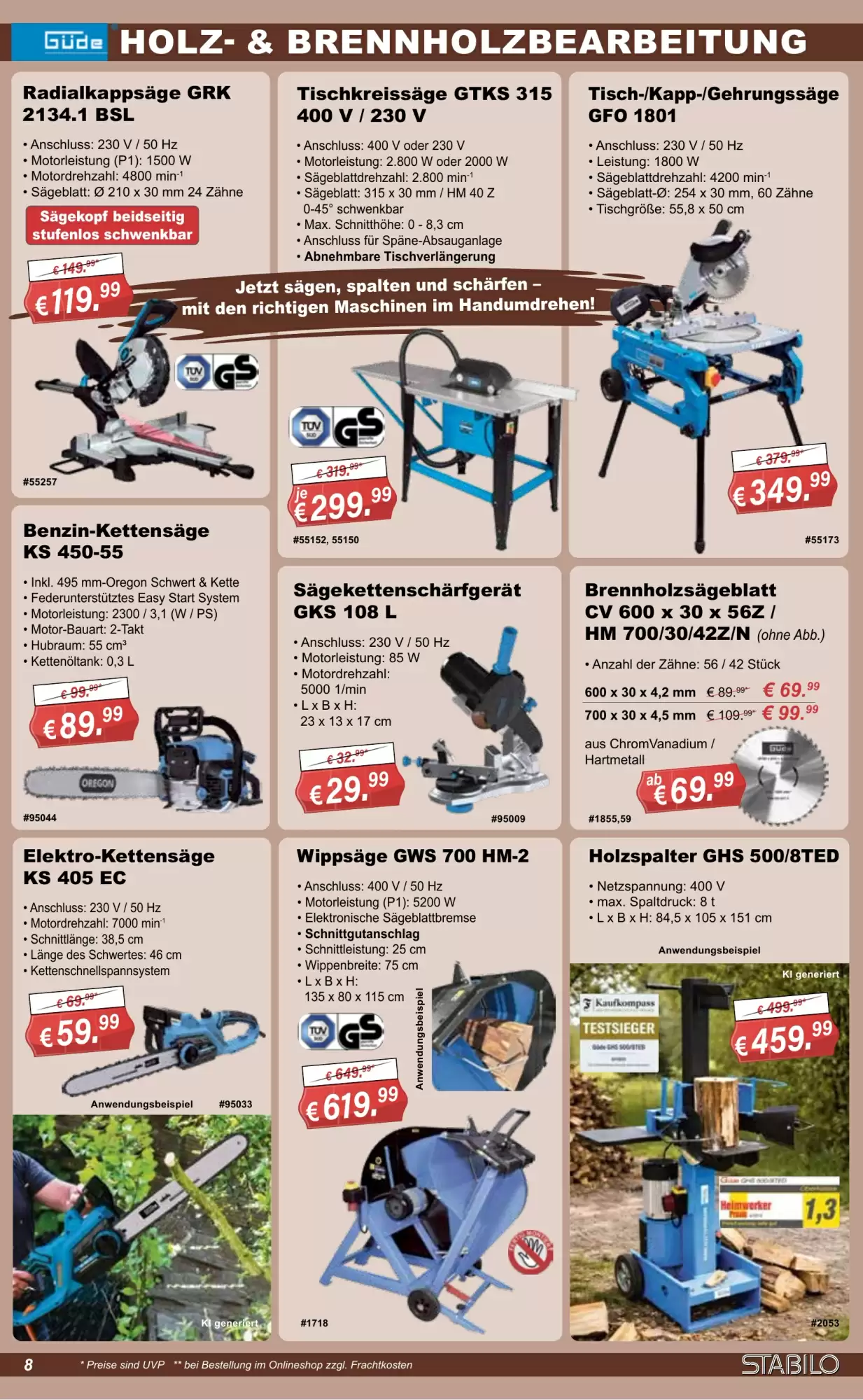 Stabilo Fachmarkt Prospekt (ab 21.10.2026) zum Blättern - Seite 8