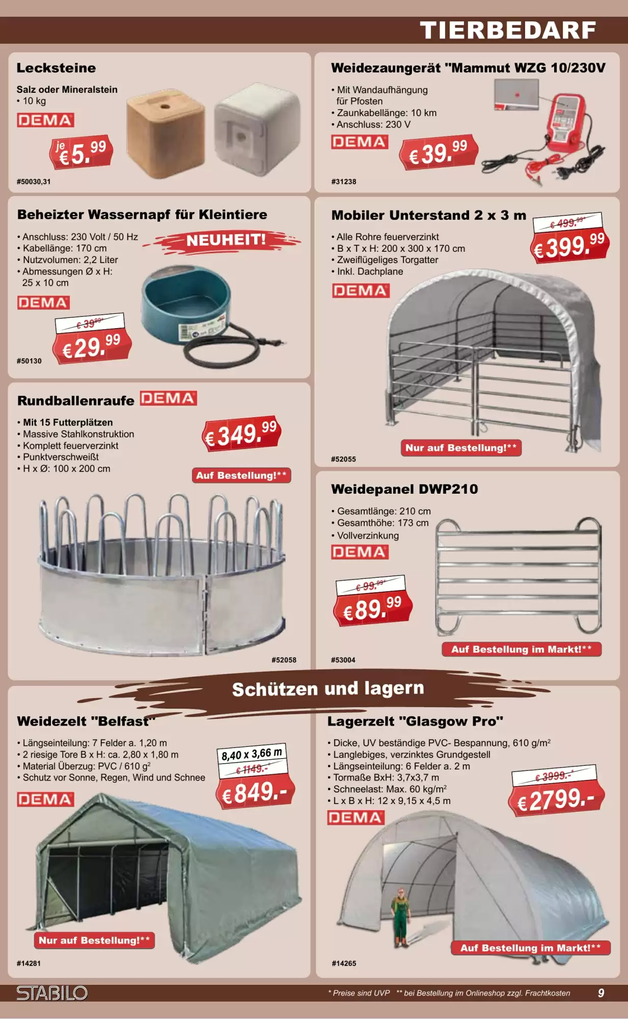 Stabilo Fachmarkt Prospekt (ab 21.10.2026) zum Blättern - Seite 9