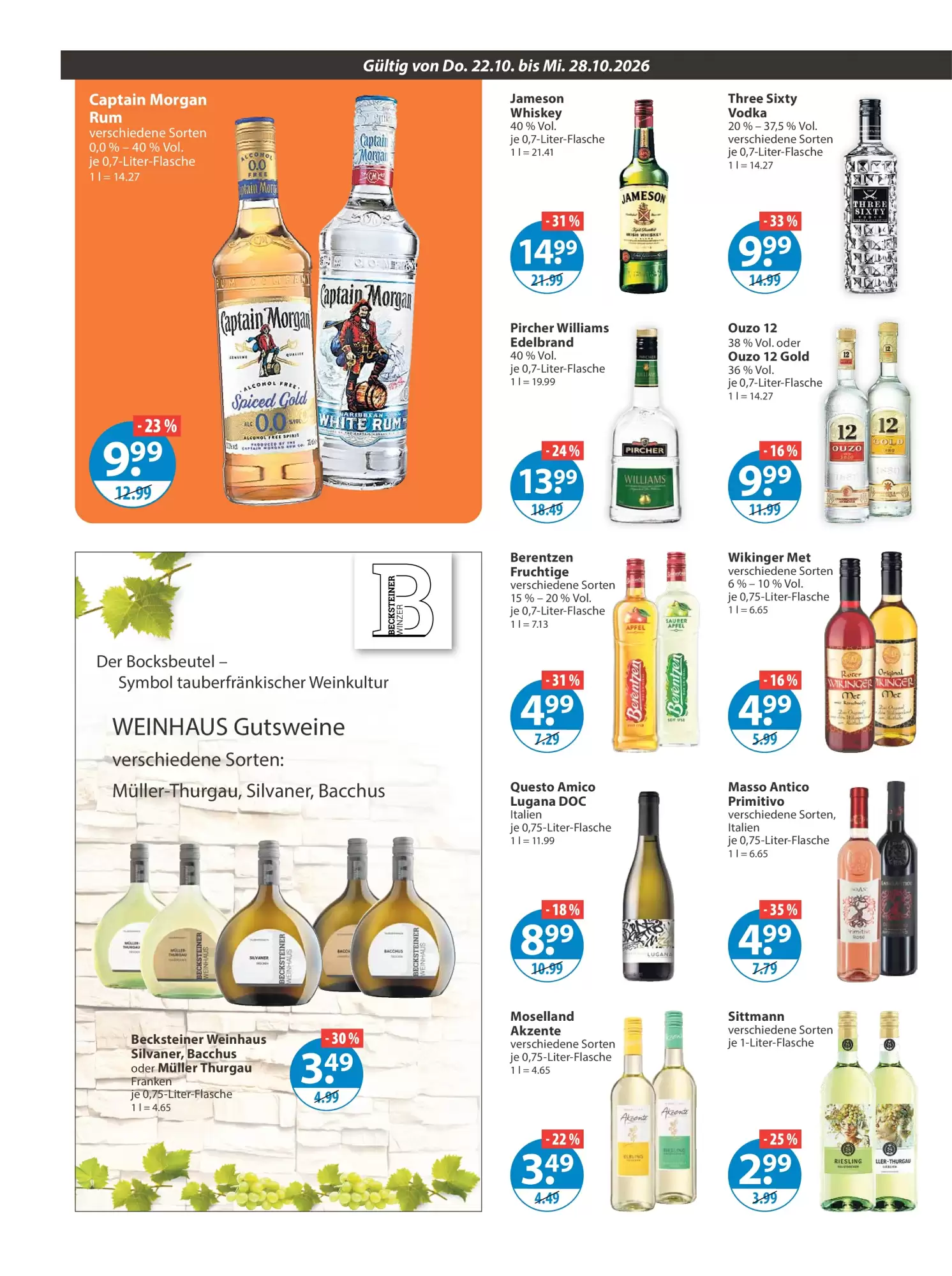 V Markt Prospekt (ab 22.10.2026) zum Blättern - Seite 10