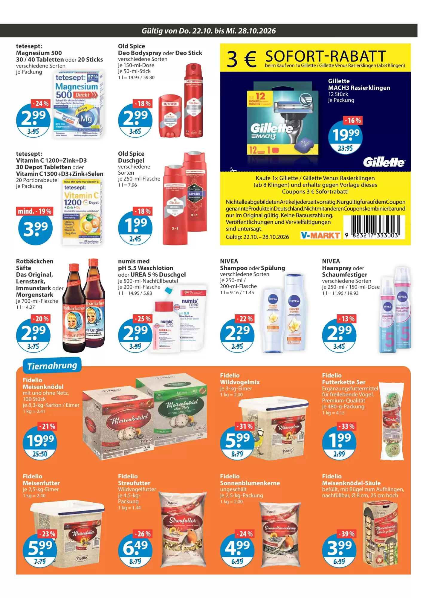 V Markt Prospekt (ab 22.10.2026) zum Blättern - Seite 13