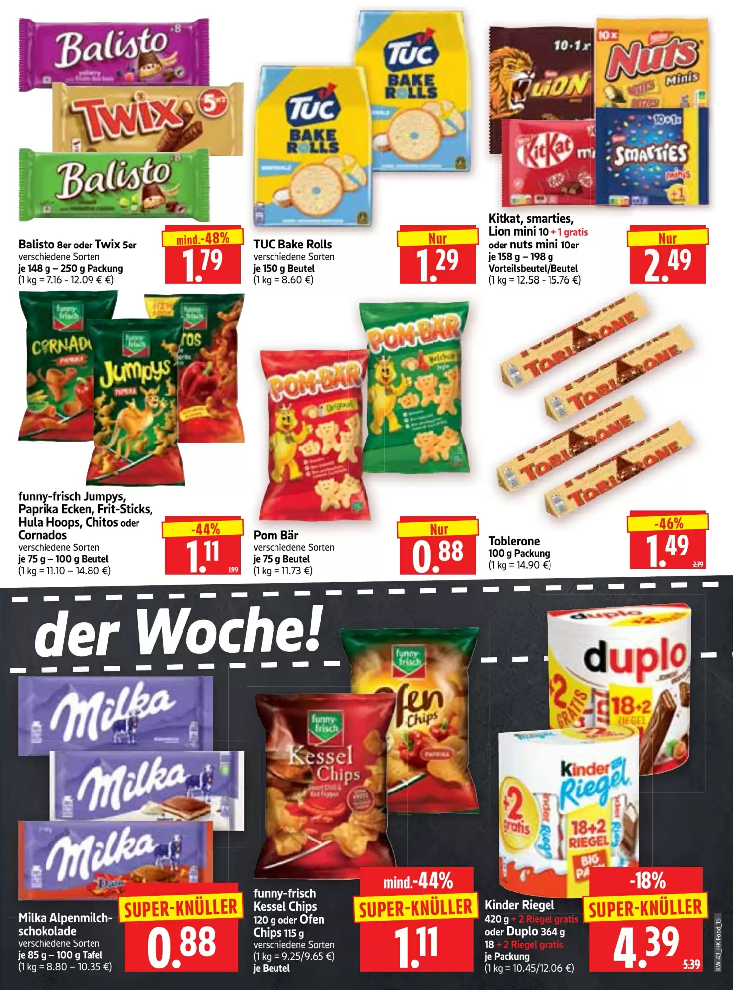 Edeka Herkules Prospekt (ab 22.10.2026) zum Blättern - Seite 15