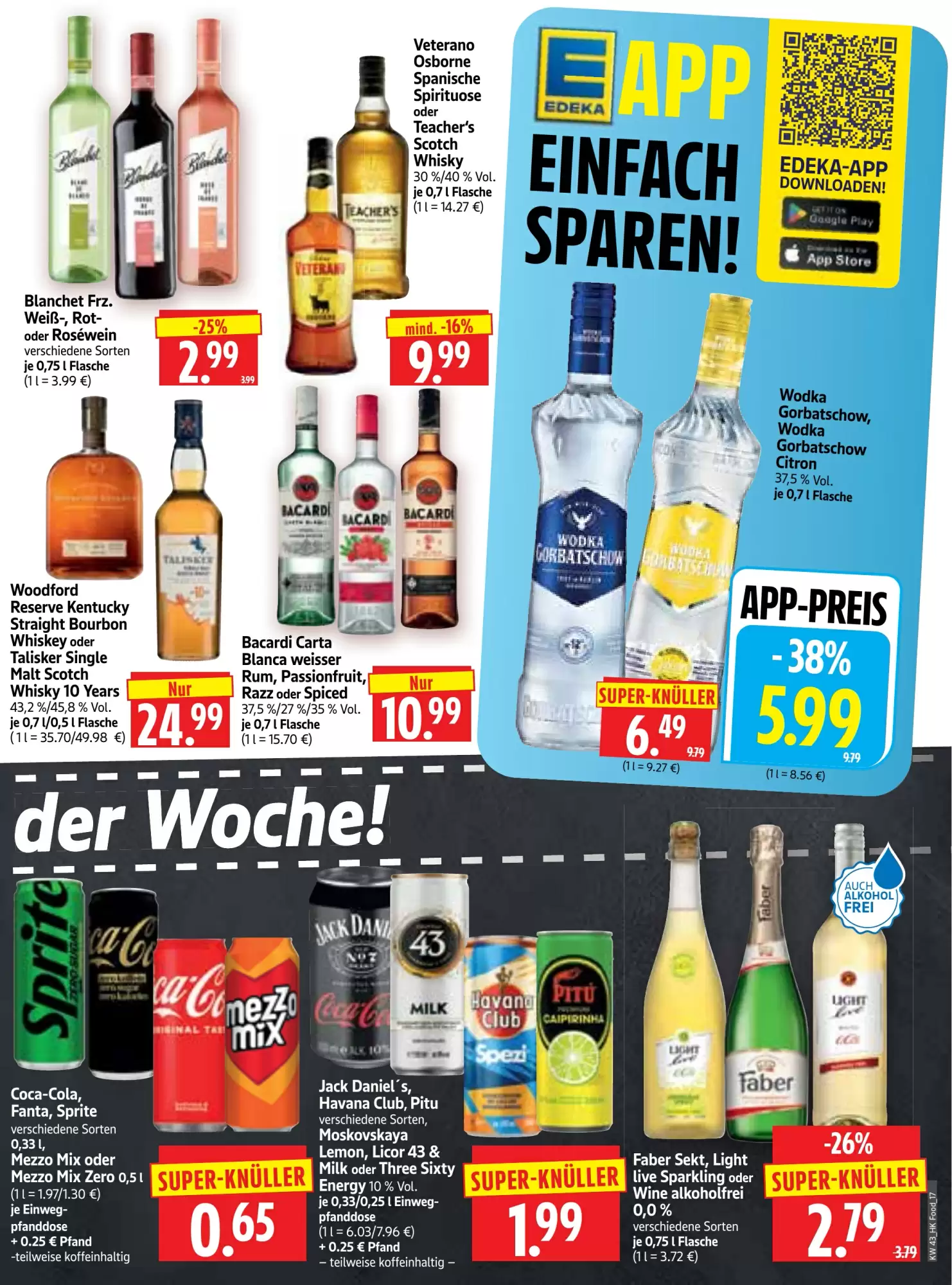 Edeka Herkules Prospekt (ab 22.10.2026) zum Blättern - Seite 17