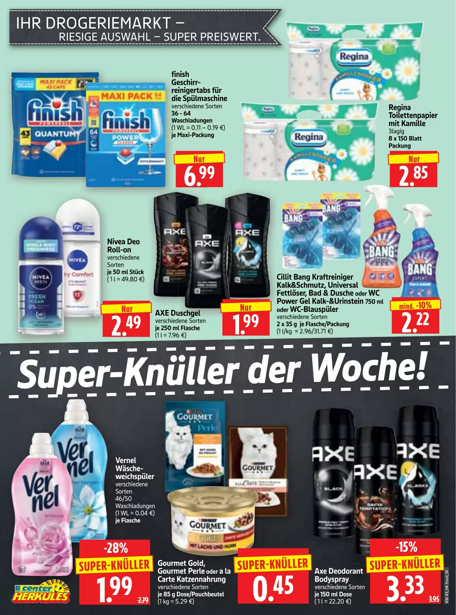 Edeka Herkules Prospekt (ab 22.10.2026) zum Blättern - Seite 18