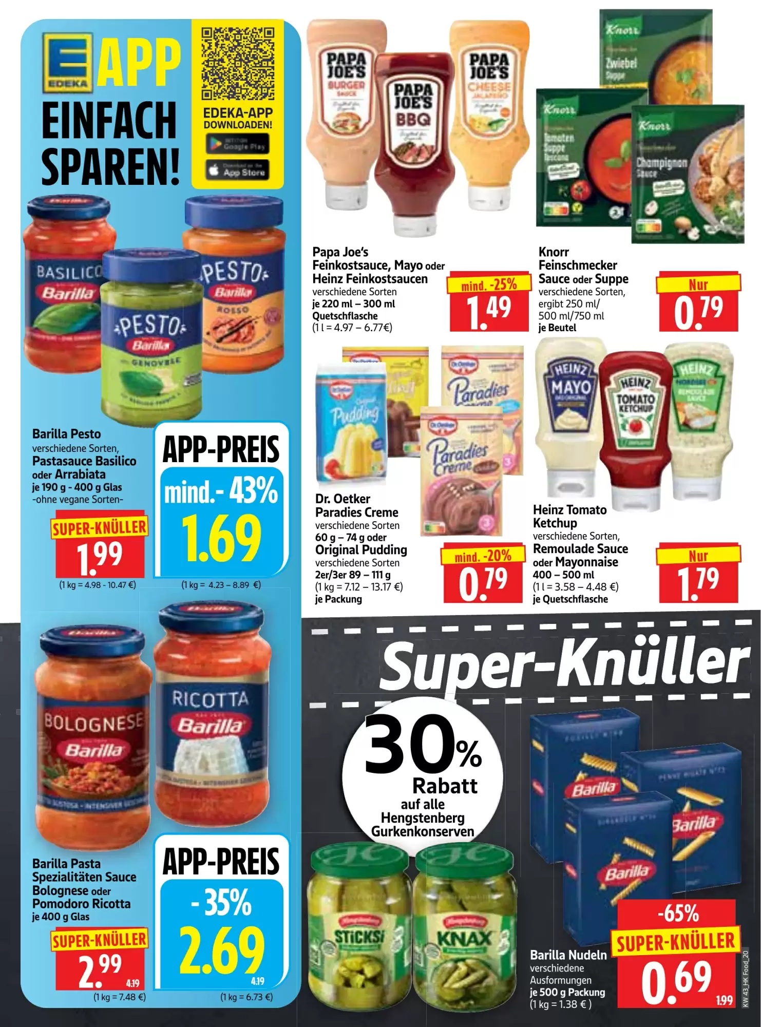 Edeka Herkules Prospekt (ab 22.10.2026) zum Blättern - Seite 20