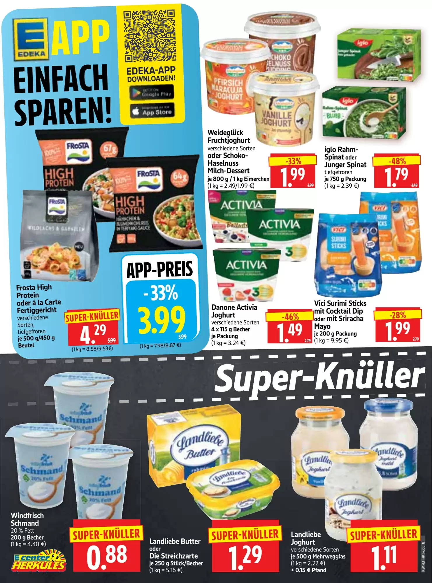 Edeka Herkules Prospekt (ab 22.10.2026) zum Blättern - Seite 8