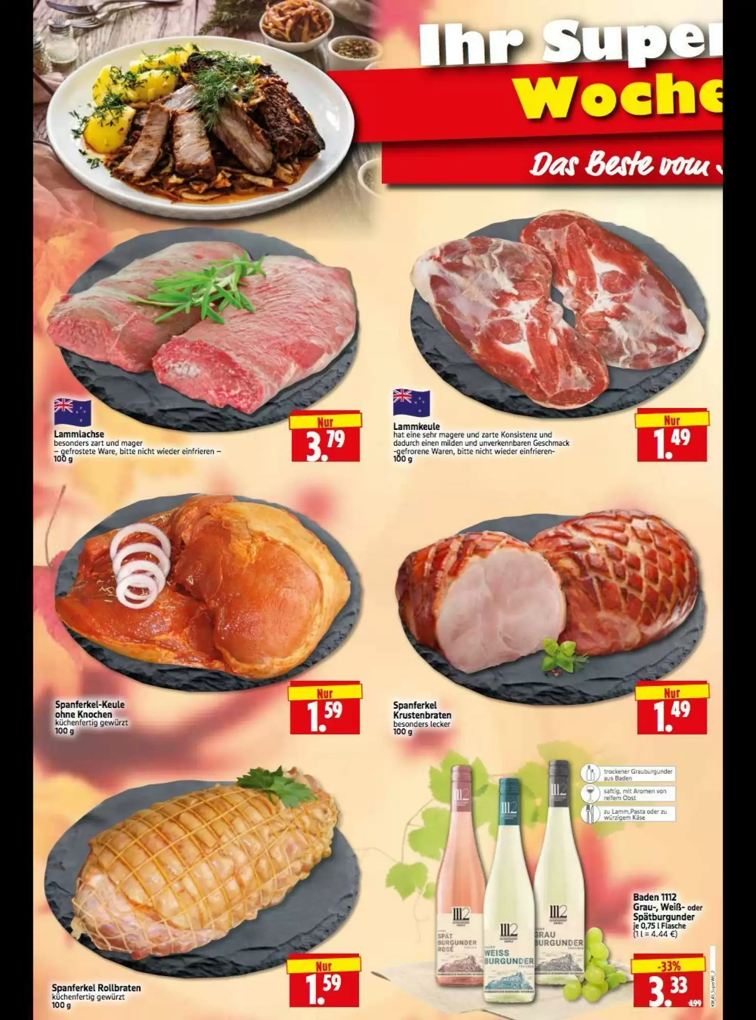 Edeka Herkules Prospekt (ab 22.10.2026) zum Blättern - Seite 2