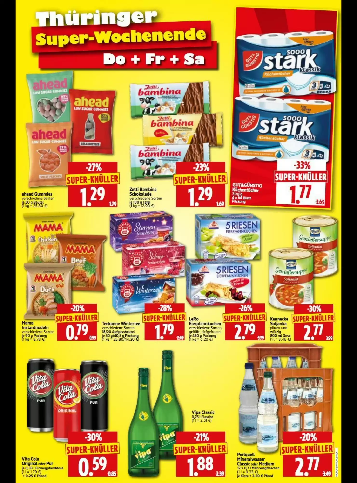 Edeka Herkules Prospekt (ab 22.10.2026) zum Blättern - Seite 4