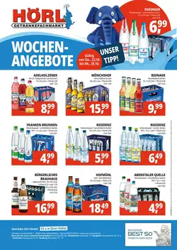 Hörl Getränke Prospekt (ab 22.10.2026) zum Blättern