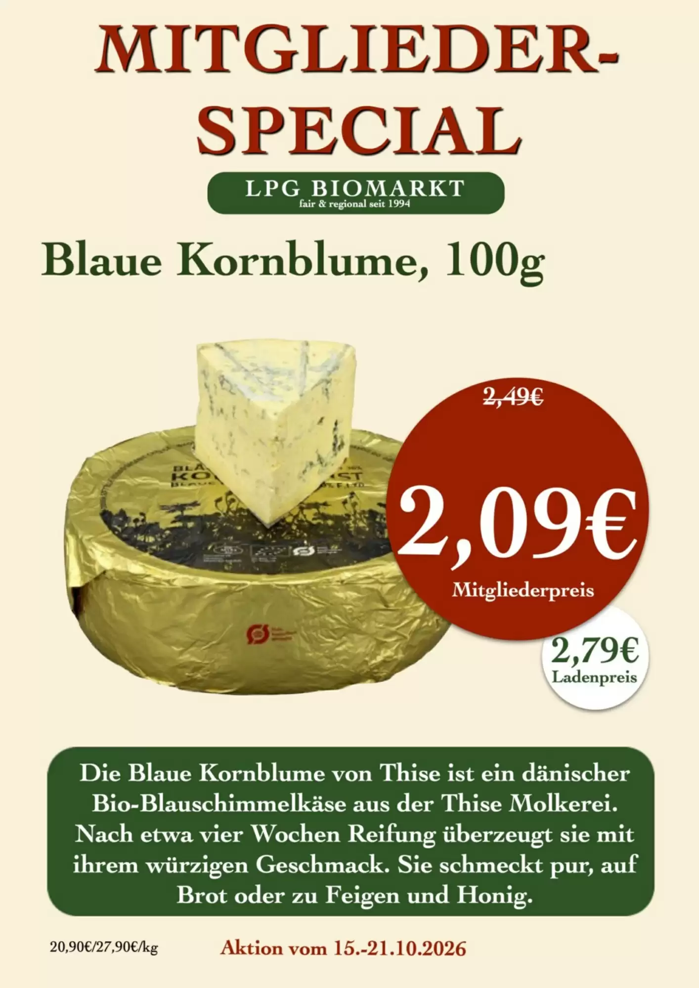 LPG Biomarkt Prospekt (ab 22.10.2026) zum Blättern - Seite 10