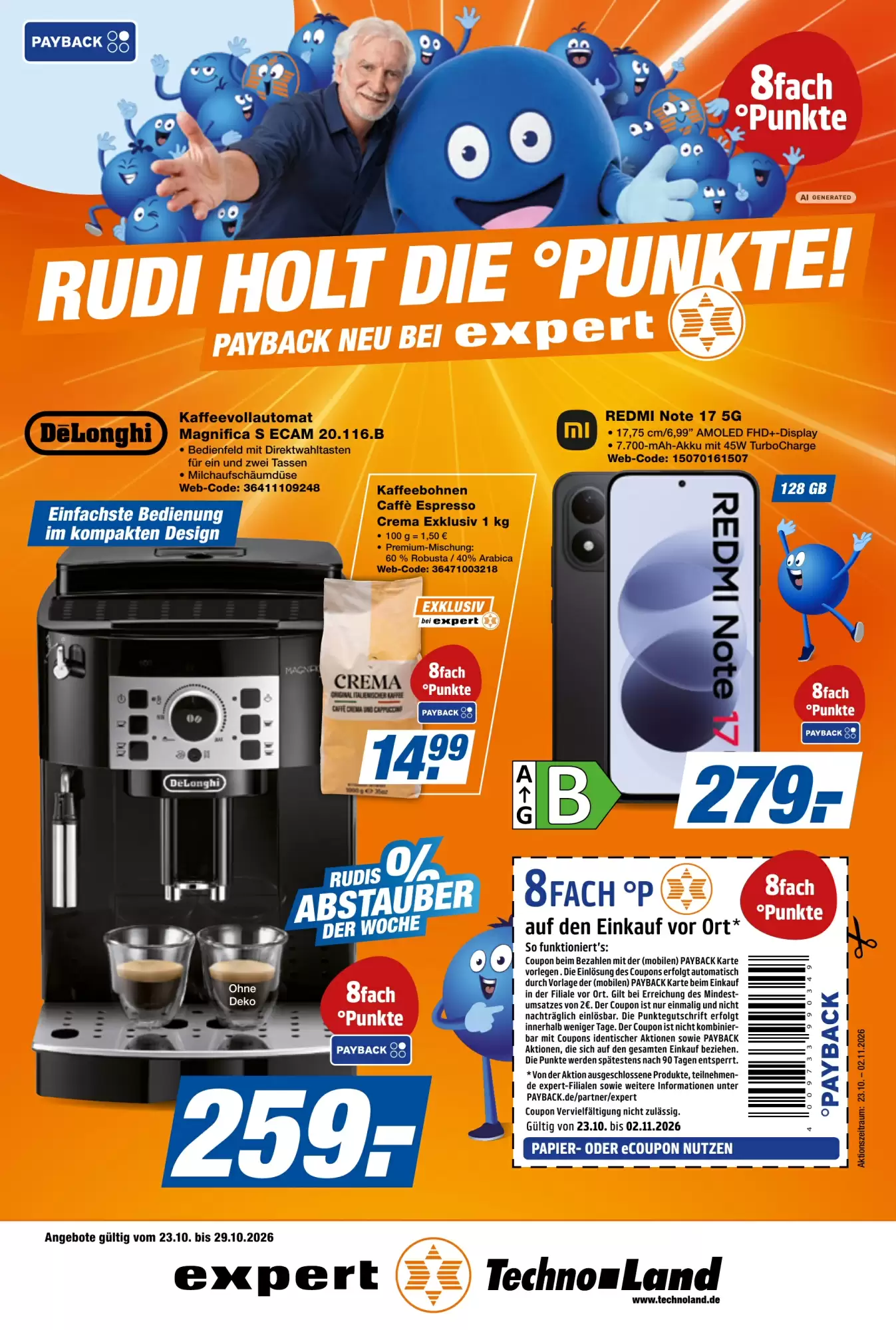 expert Techno Land Prospekt (ab 23.10.2026) zum Blättern - Seite 1