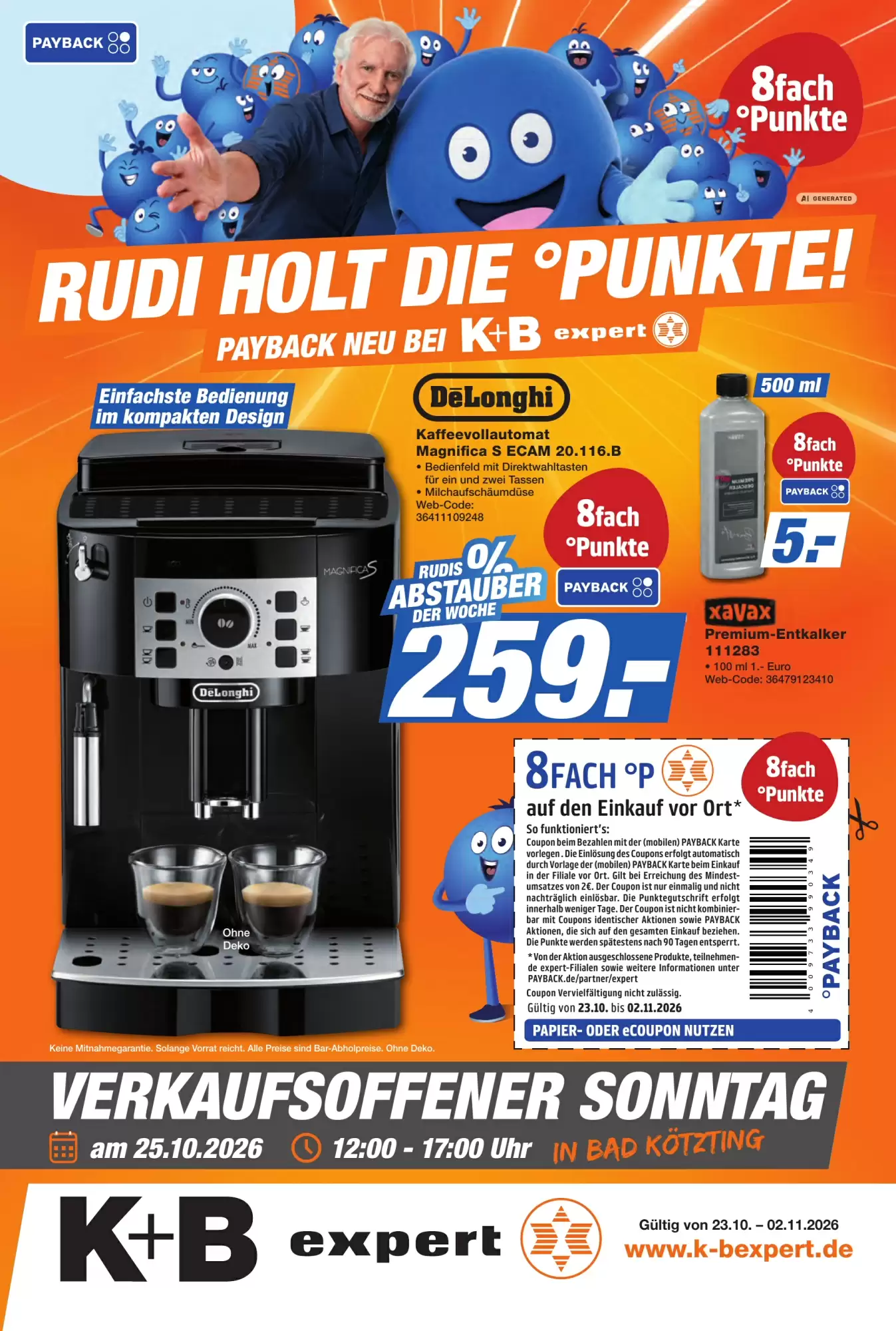 K+B Expert Prospekt (ab 23.10.2026) zum Blättern - Seite 1