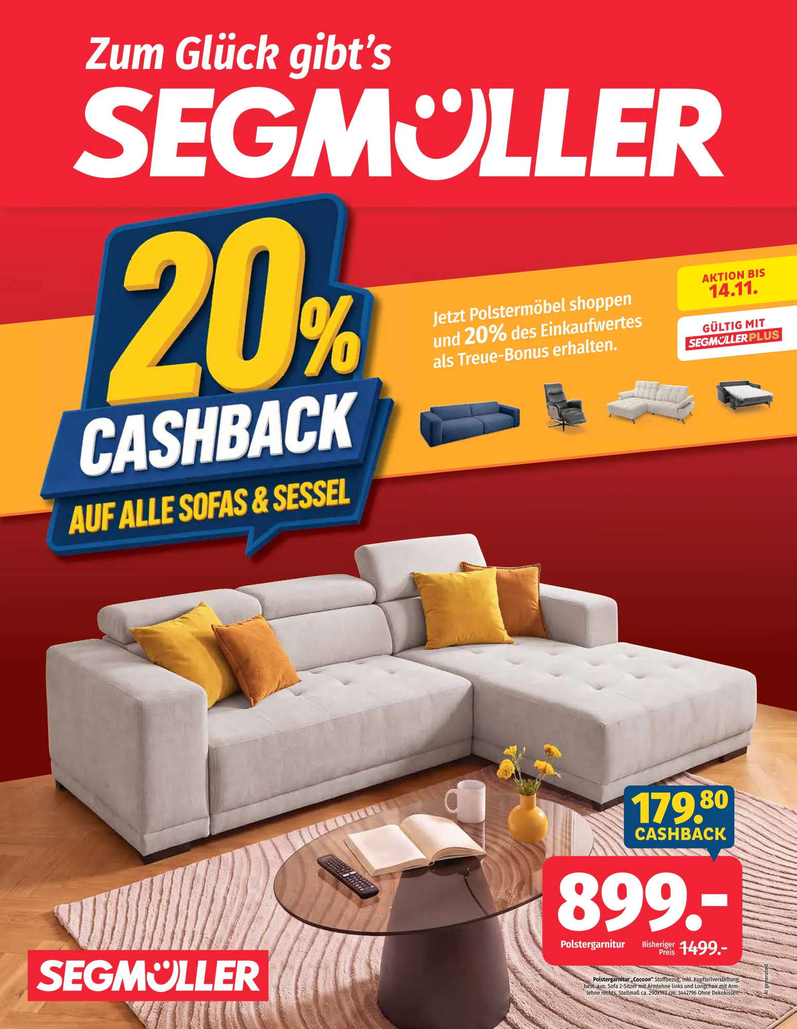 Segmüller Prospekt (ab 23.10.2026) zum Blättern - Seite 1