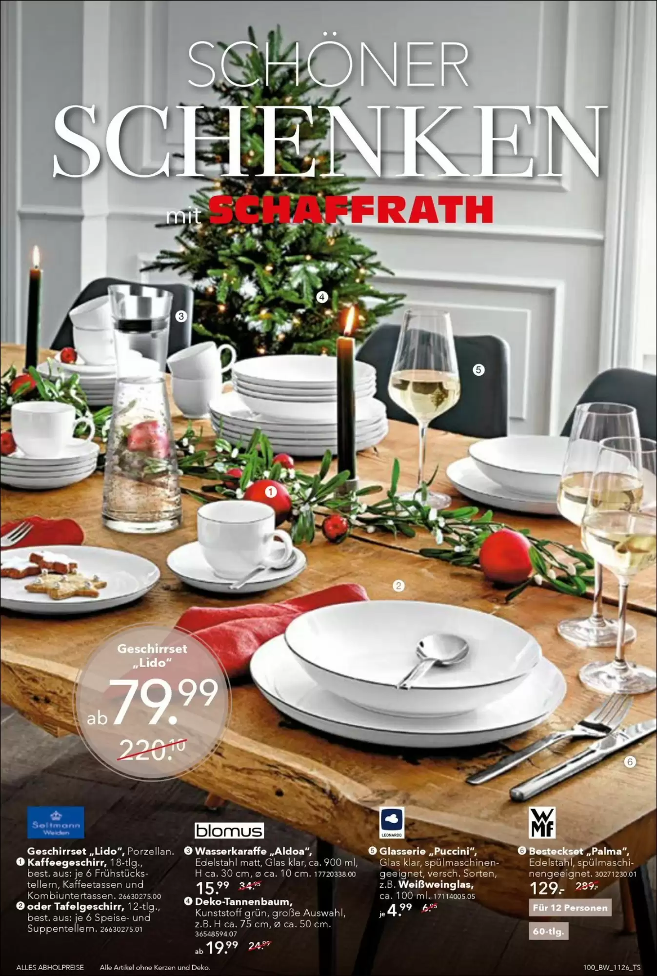 Schaffrath Prospekt (ab 23.10.2026) zum Blättern - Seite 1