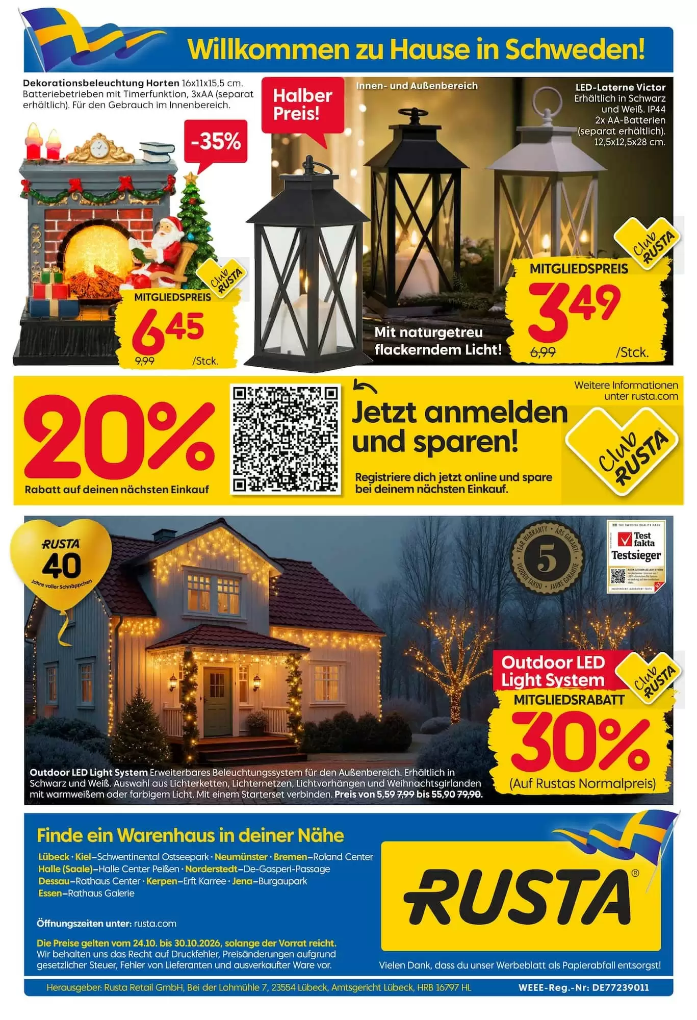 Rusta Prospekt (ab 24.10.2026) zum Blättern - Seite 20
