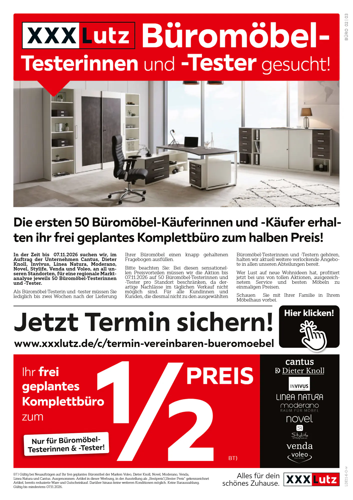 XXXLutz Prospekt (ab 24.10.2026) zum Blättern - Seite 3