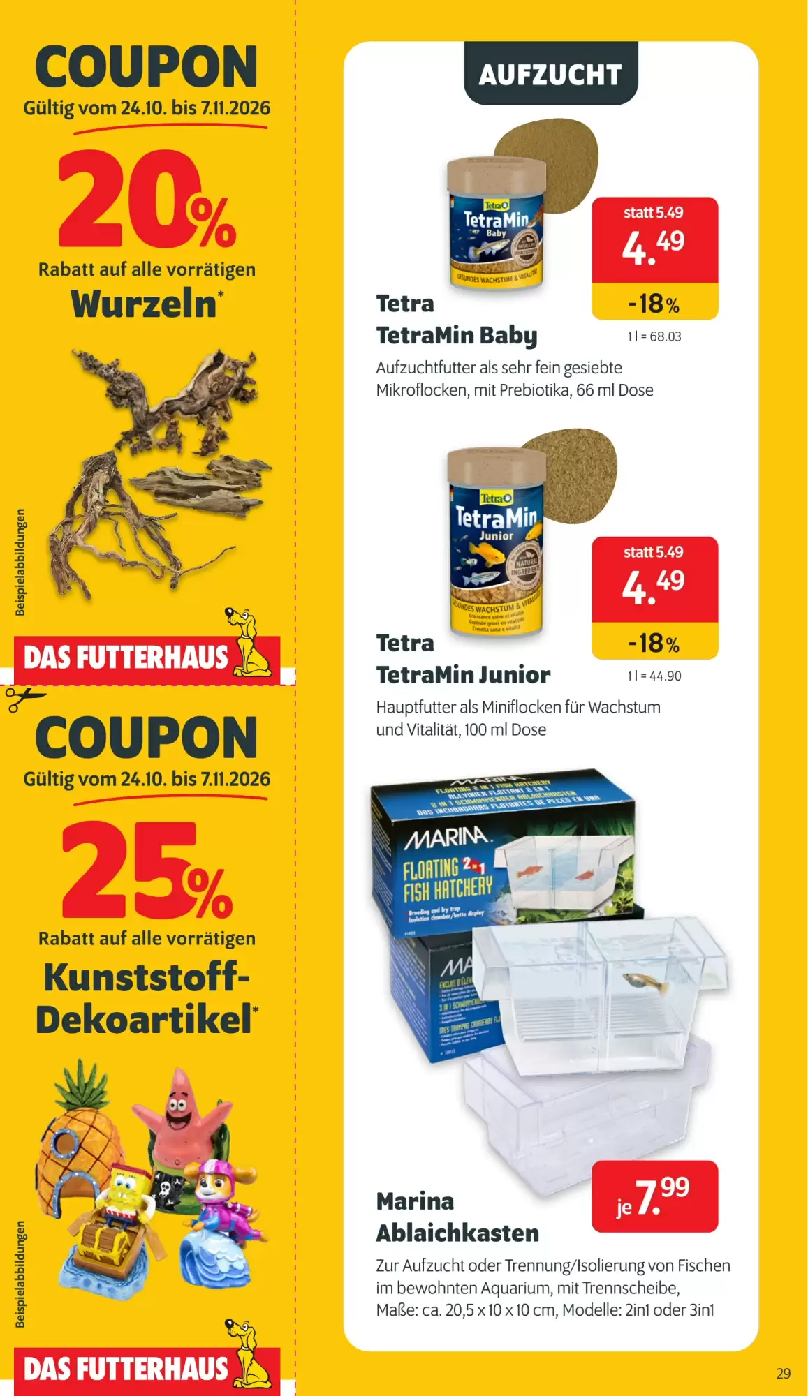 Das Futterhaus Prospekt (ab 24.10.2026) zum Blättern - Seite 29
